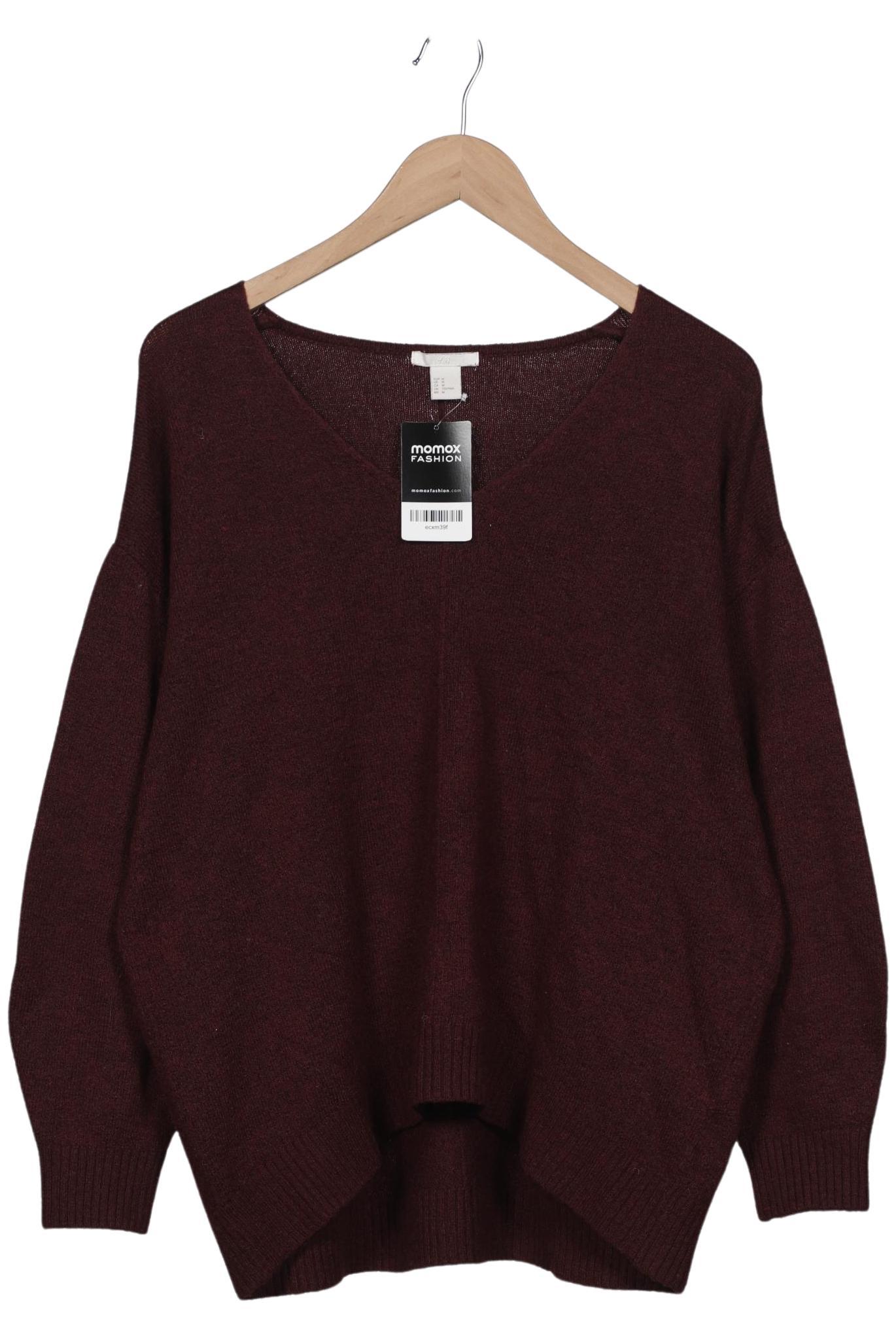 

H&M Damen Pullover, bordeaux, Gr. 38