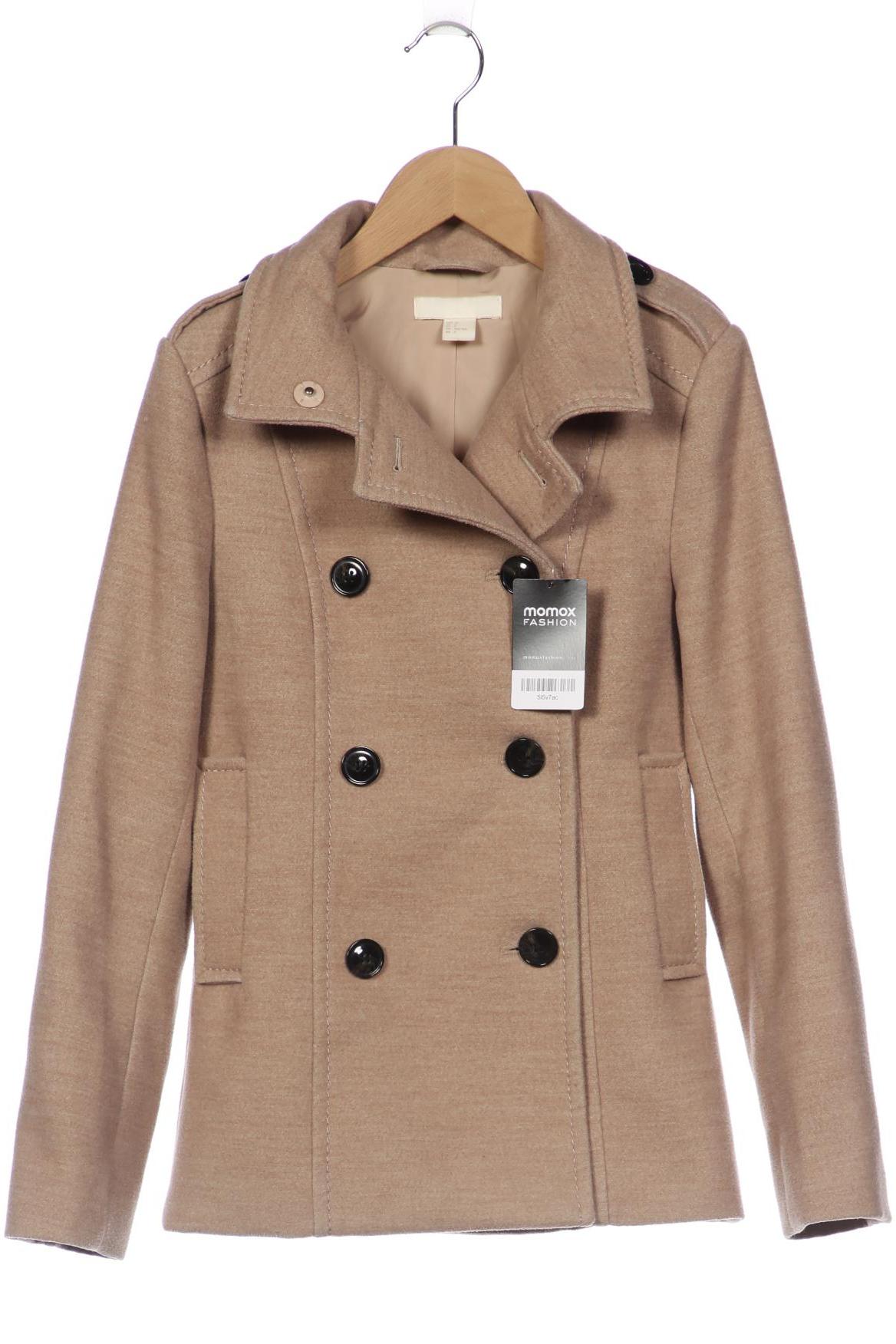 

H&M Damen Mantel, beige, Gr. 32