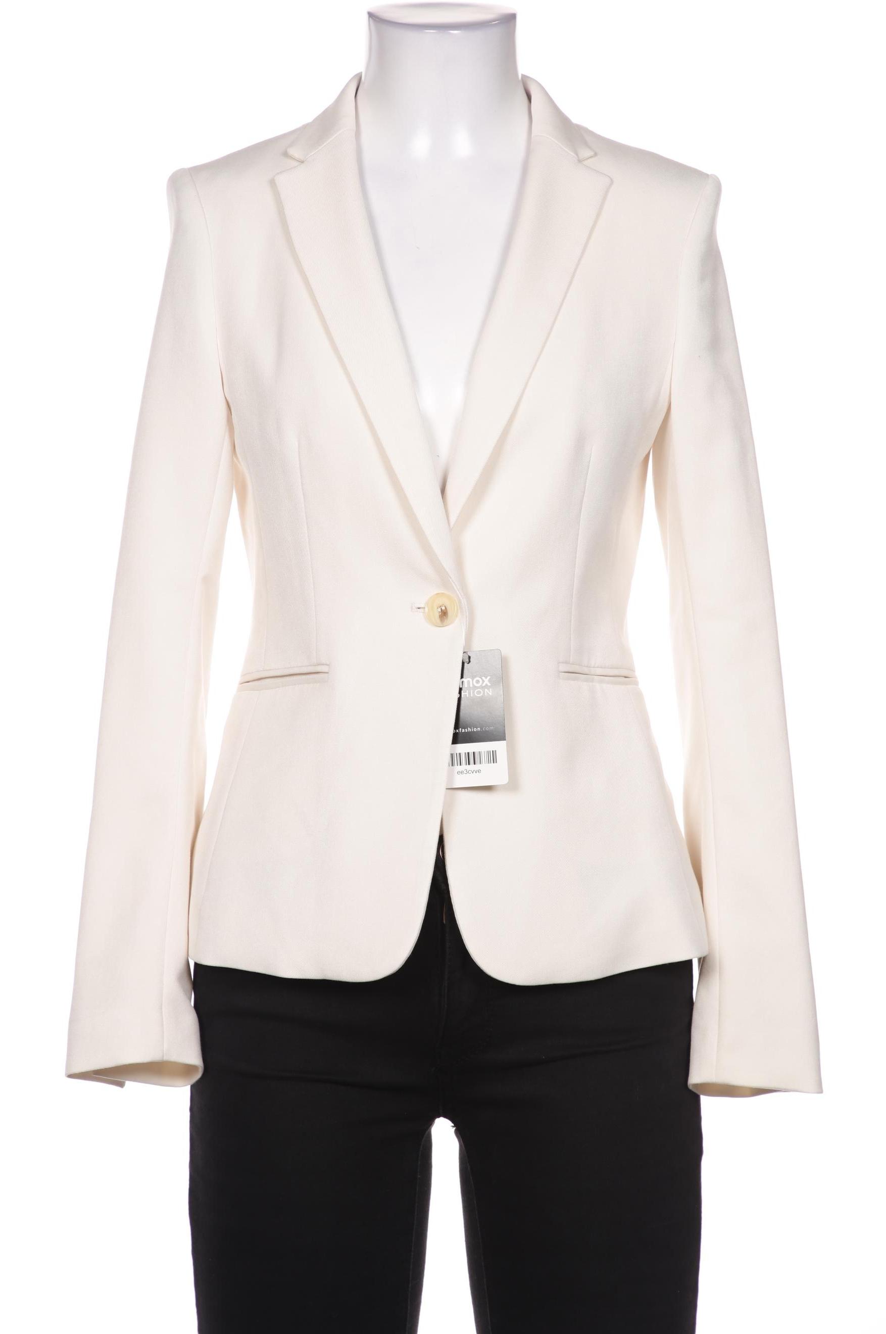 

H&M Damen Blazer, cremeweiß, Gr. 34