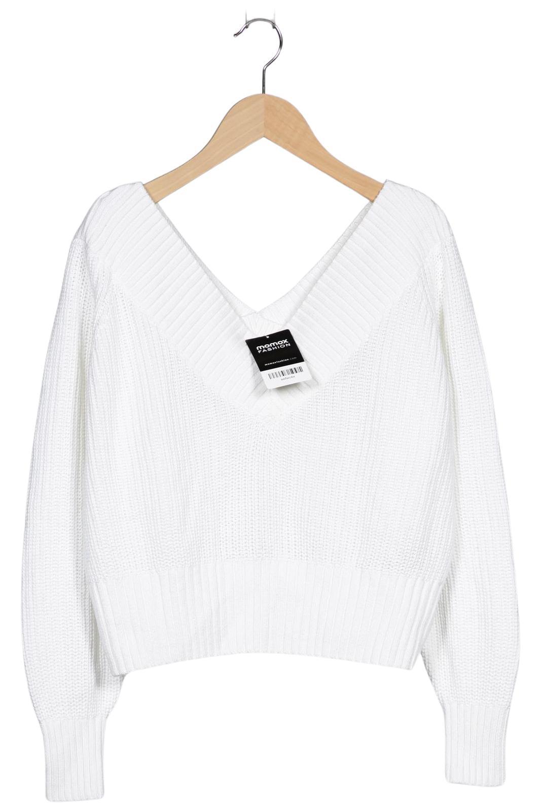 

H&M Damen Pullover, weiß, Gr. 42
