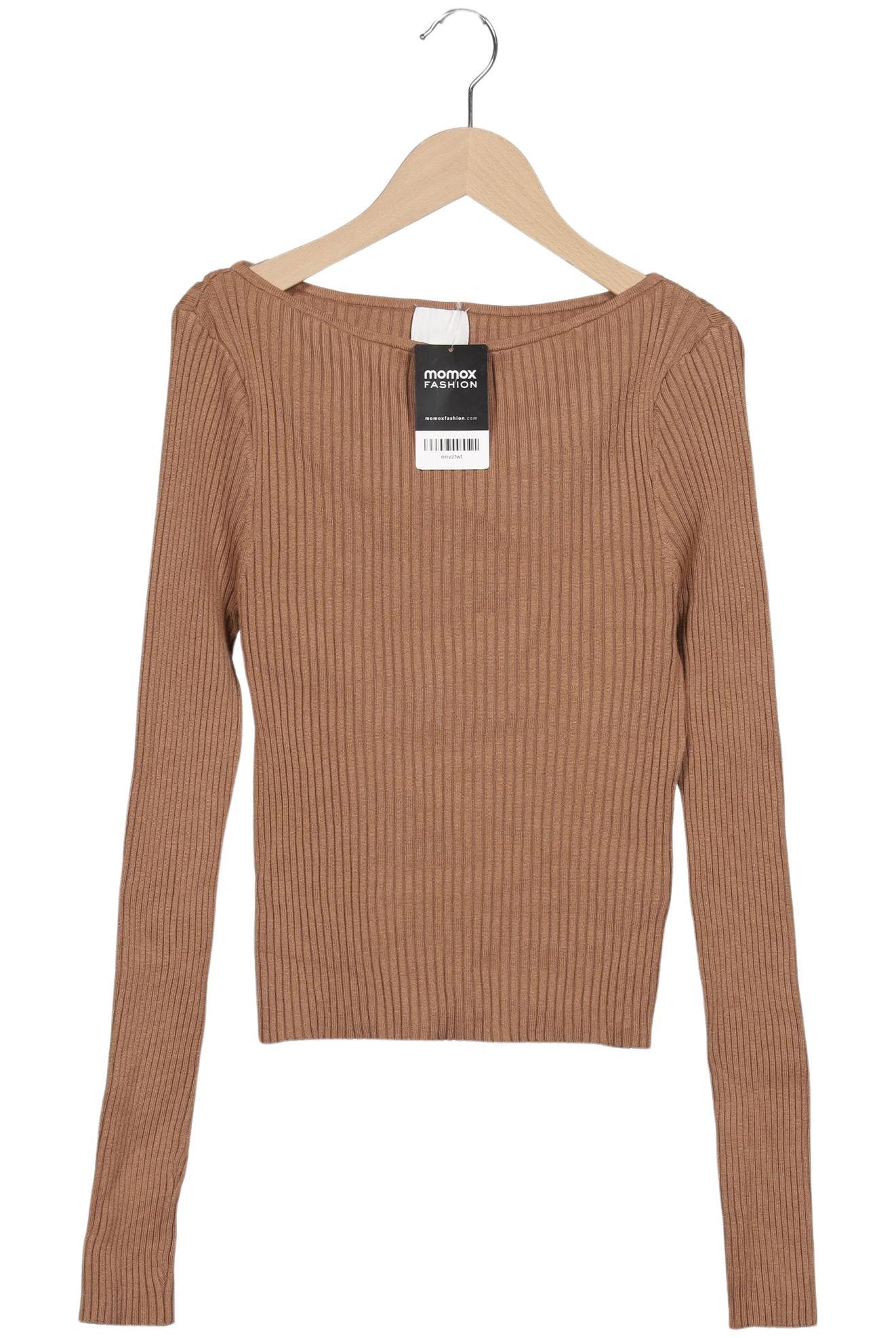 

H&M Damen Pullover, braun, Gr. 30