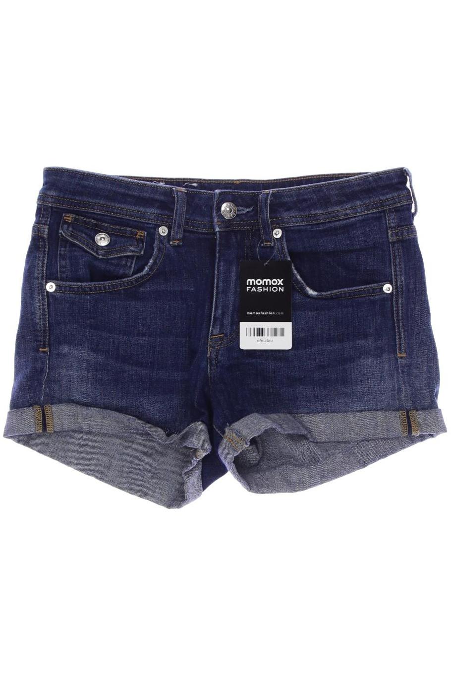 

H&M Damen Shorts, marineblau, Gr. 36