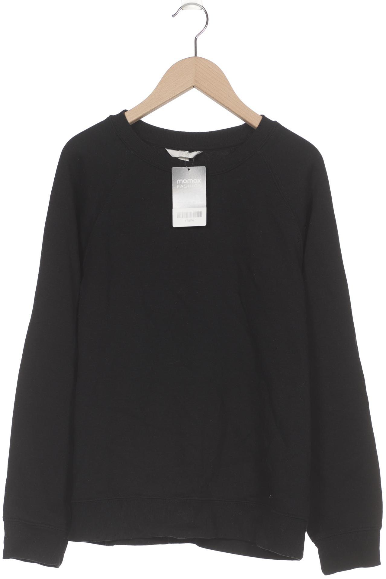 

H&M Damen Sweatshirt, schwarz, Gr. 34