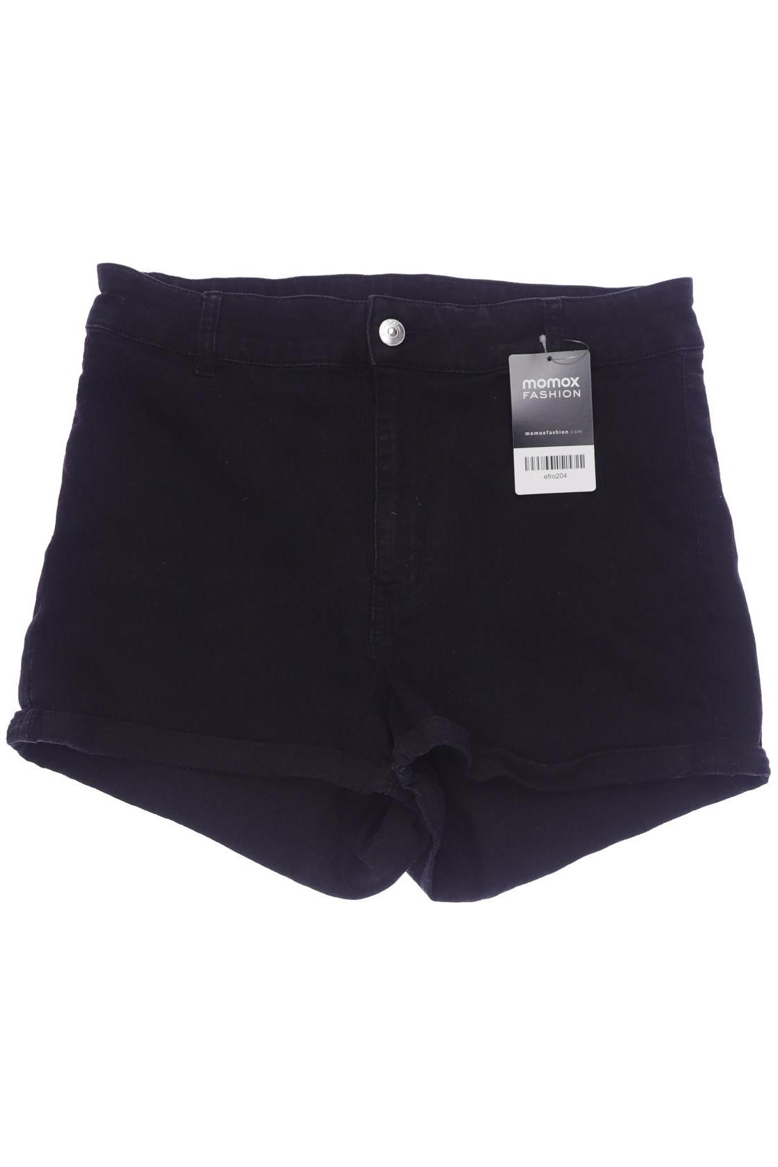Thumbnail - H&amp;M Damen Shorts, schwarz, Gr. 46