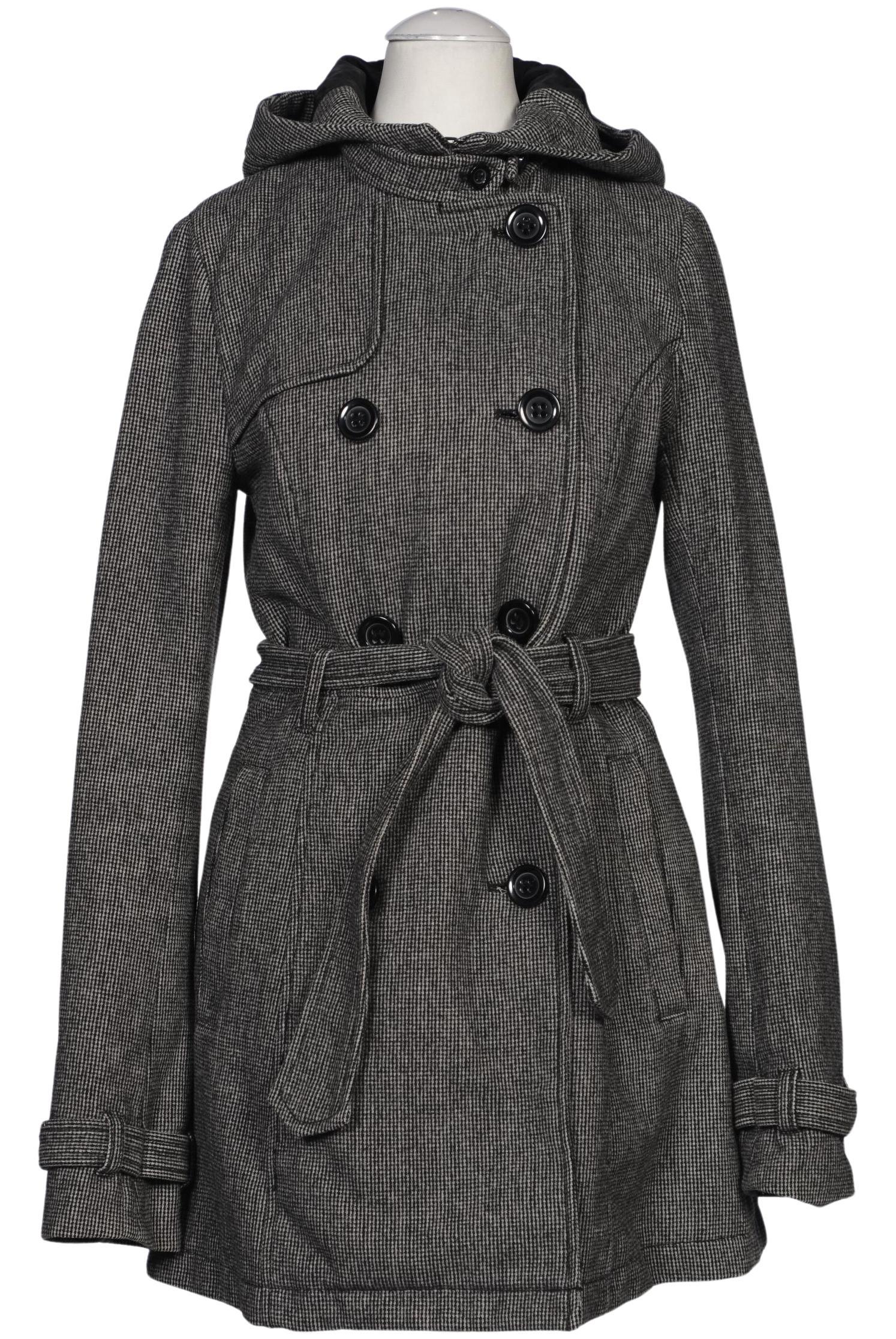 

H&M Damen Mantel, grau, Gr. 34