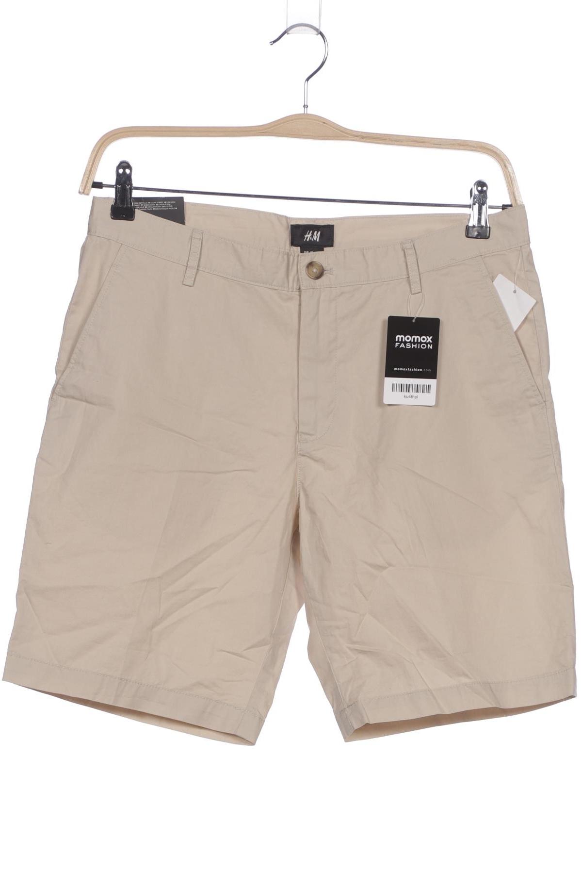 

H&M Damen Shorts, beige, Gr. 48