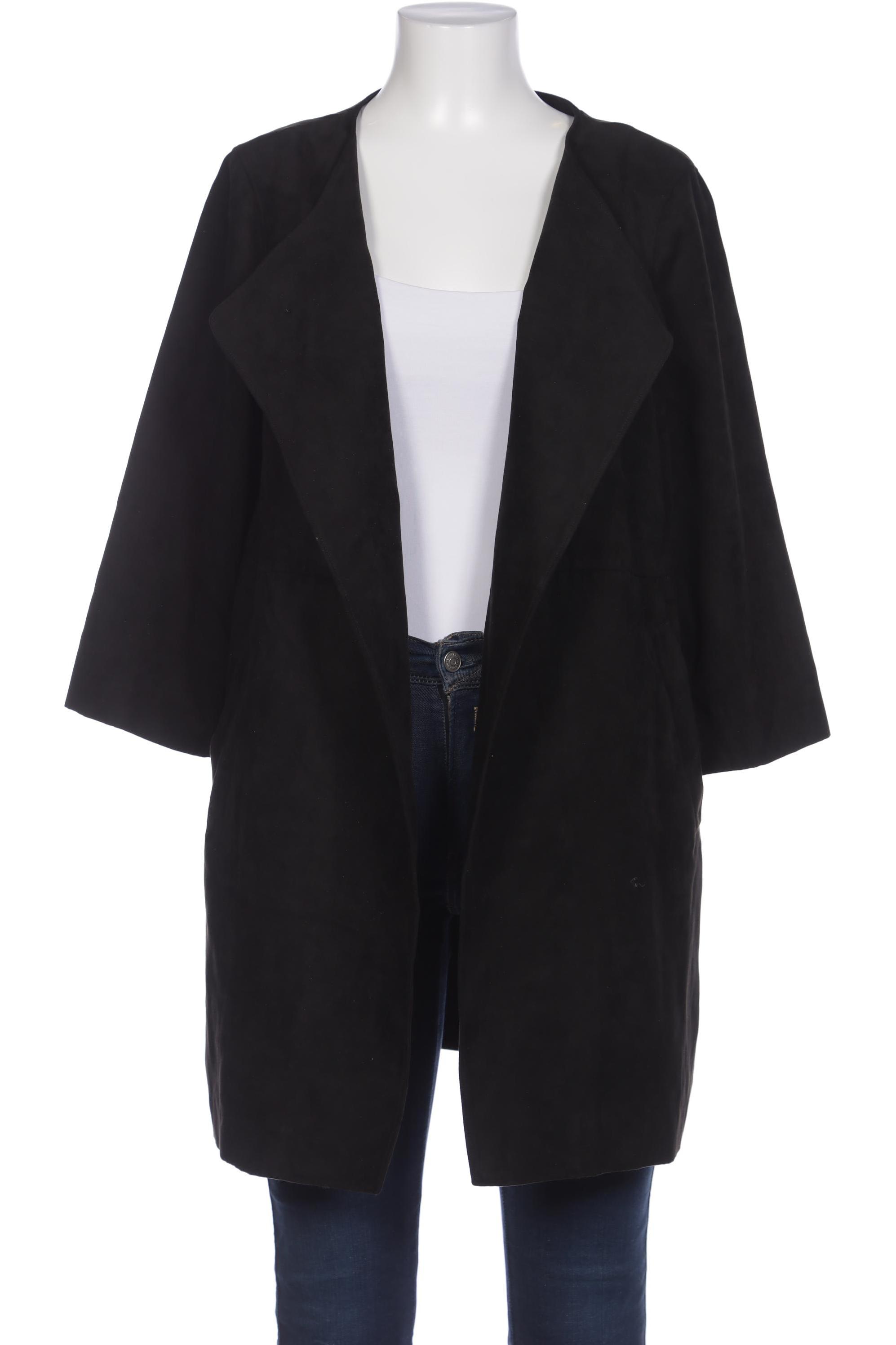

H&M Damen Mantel, schwarz, Gr. 48