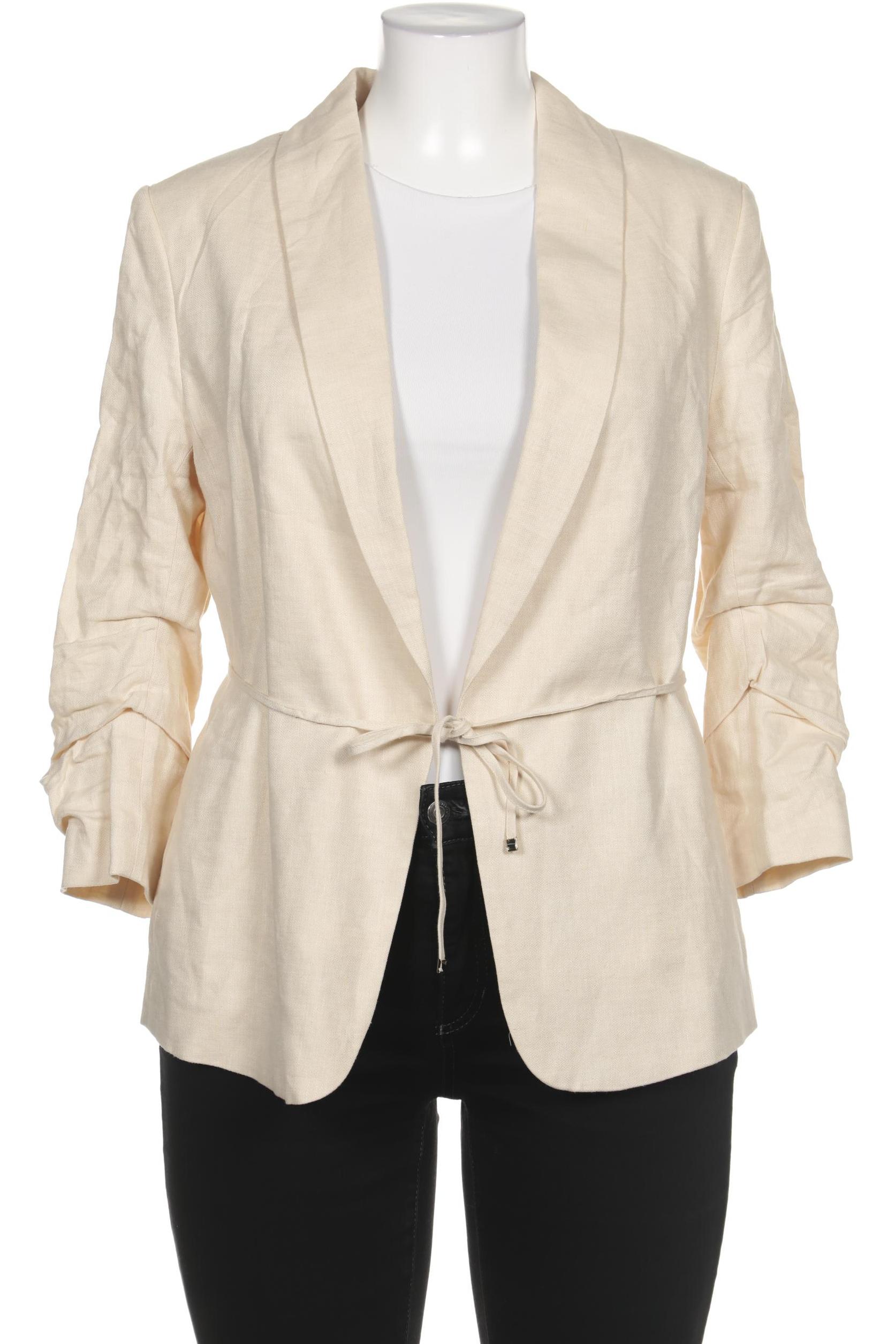 

H&M Damen Blazer, beige, Gr. 42