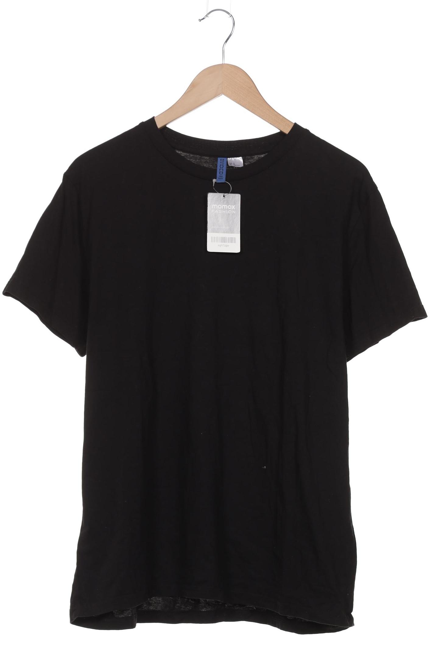 

H&M Damen T-Shirt, schwarz, Gr. 44