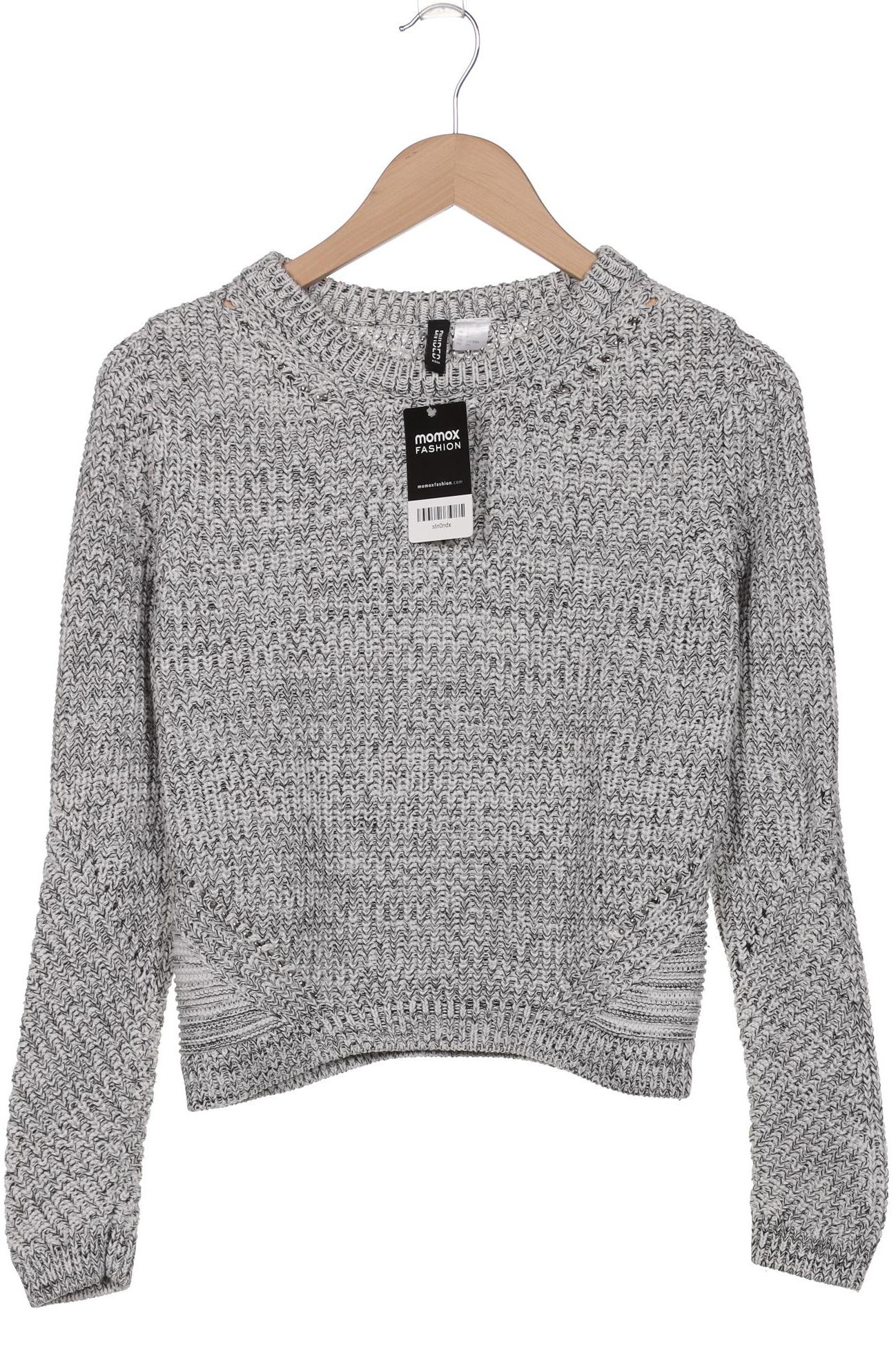 

H&M Damen Pullover, schwarz, Gr. 36