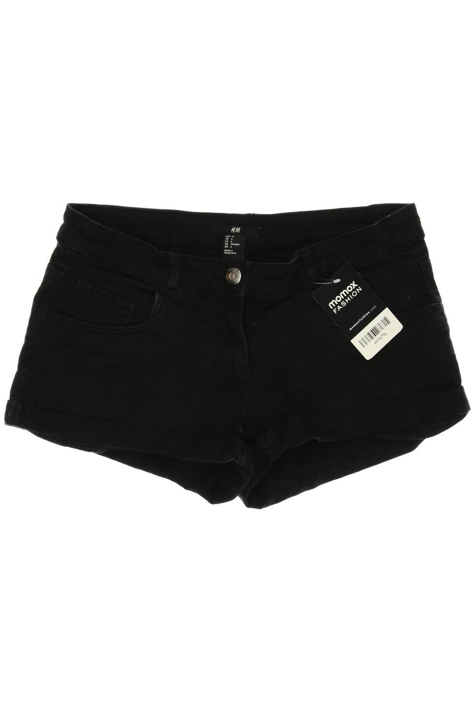 

H&M Damen Shorts, schwarz, Gr. 36