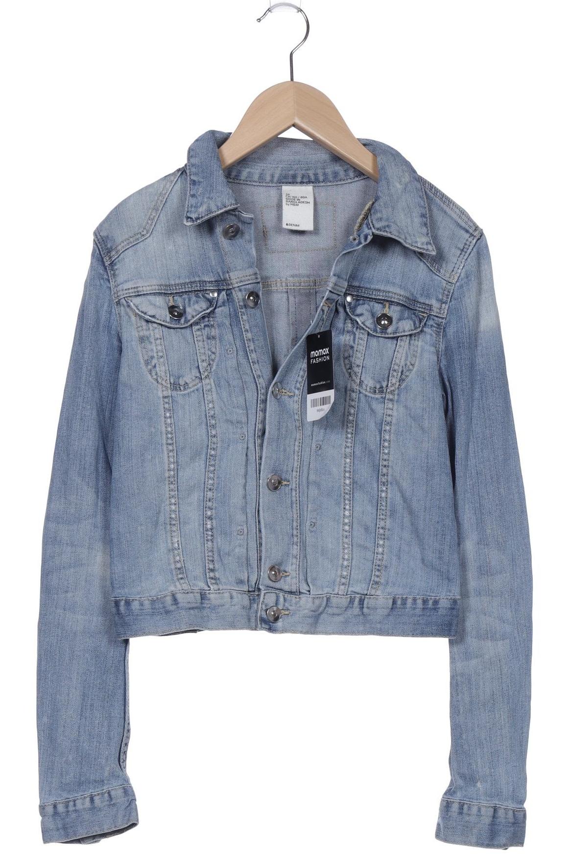 

H&M Damen Jacke, blau, Gr. 34