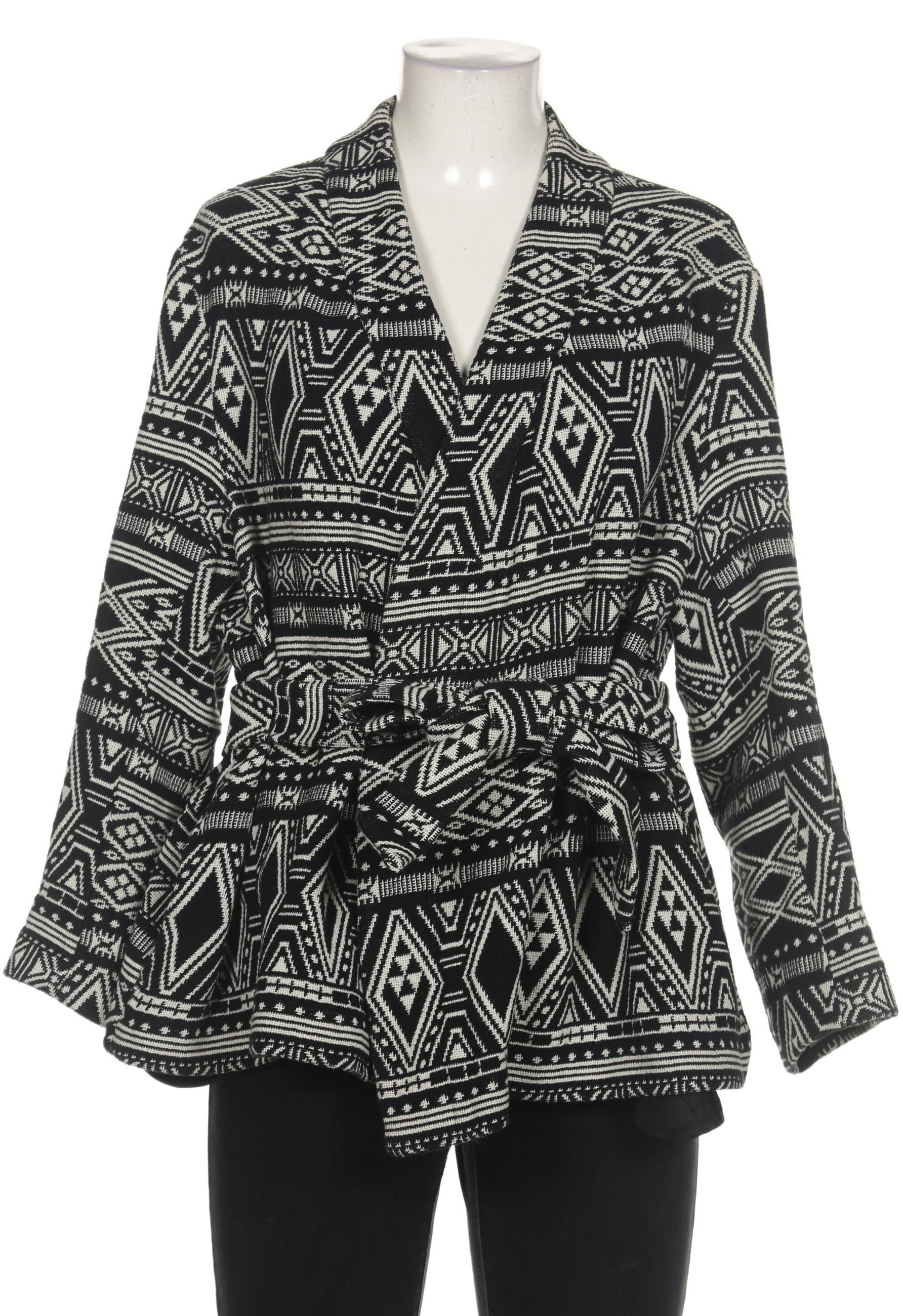 

H&M Damen Strickjacke, schwarz, Gr. 42