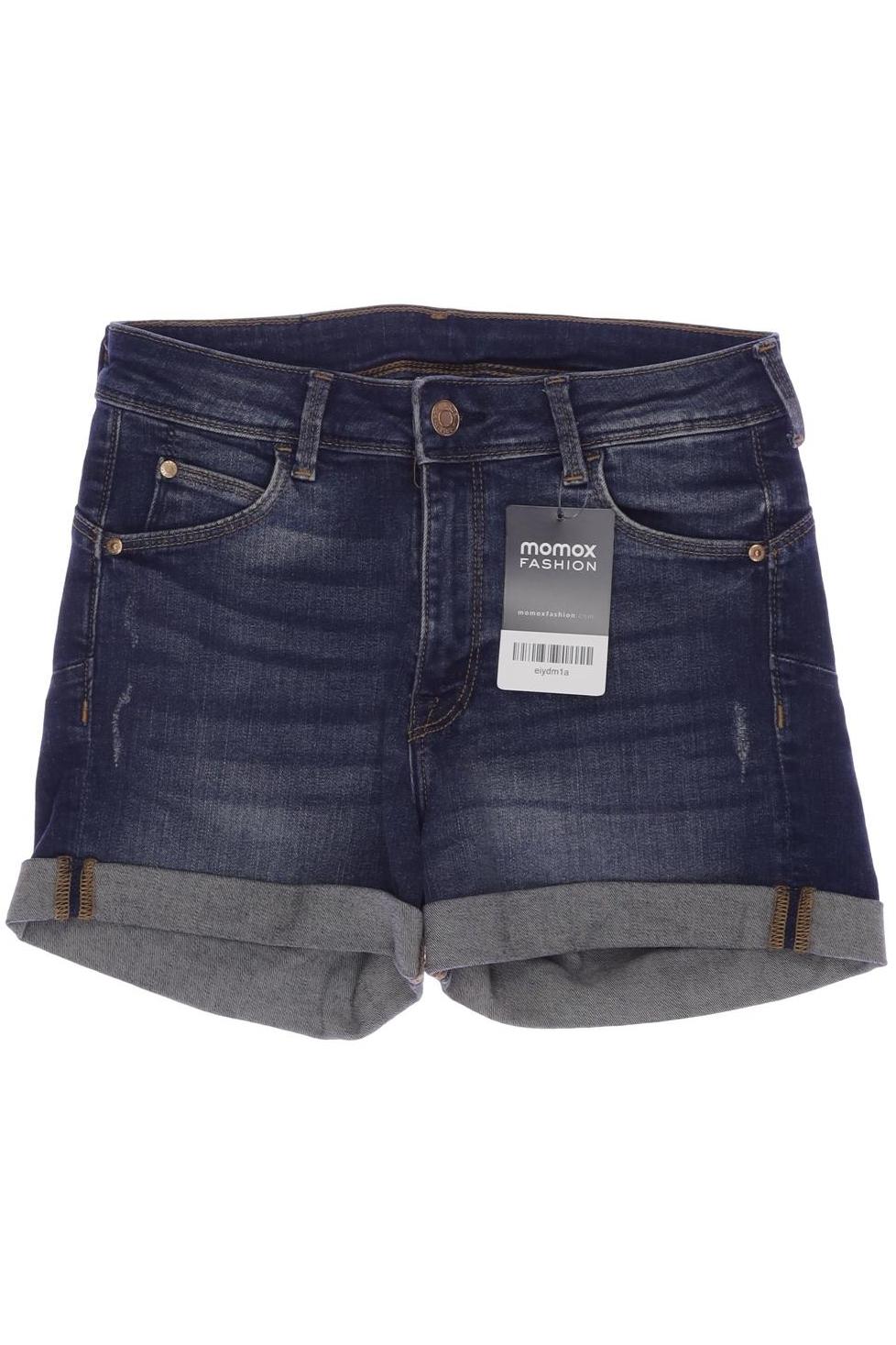 

H&M Damen Shorts, marineblau, Gr. 34