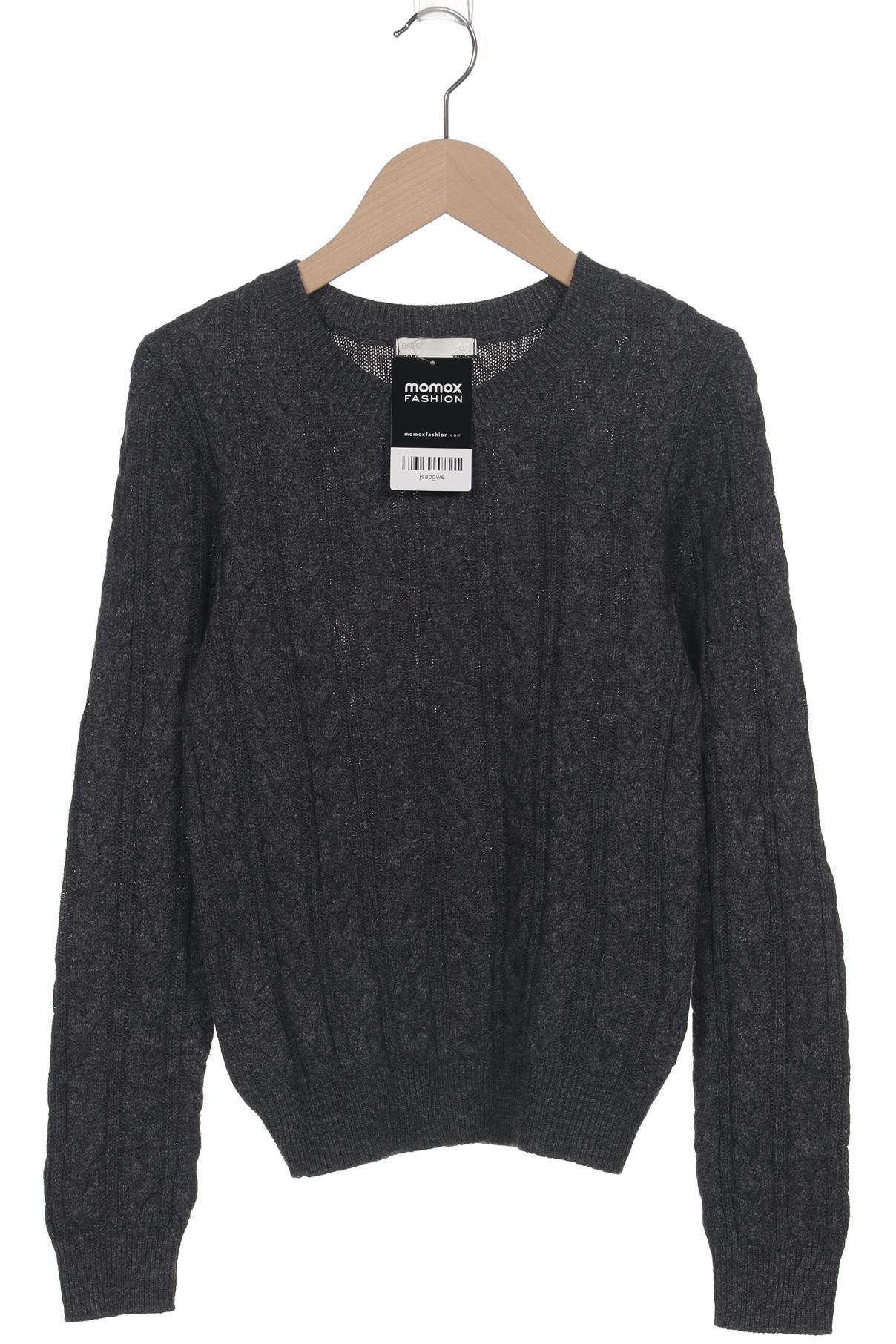 

H&M Damen Pullover, grau, Gr. 34
