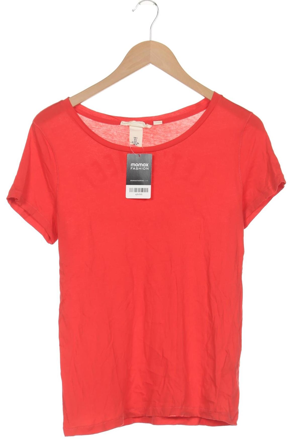 

H&M Damen T-Shirt, rot, Gr. 36