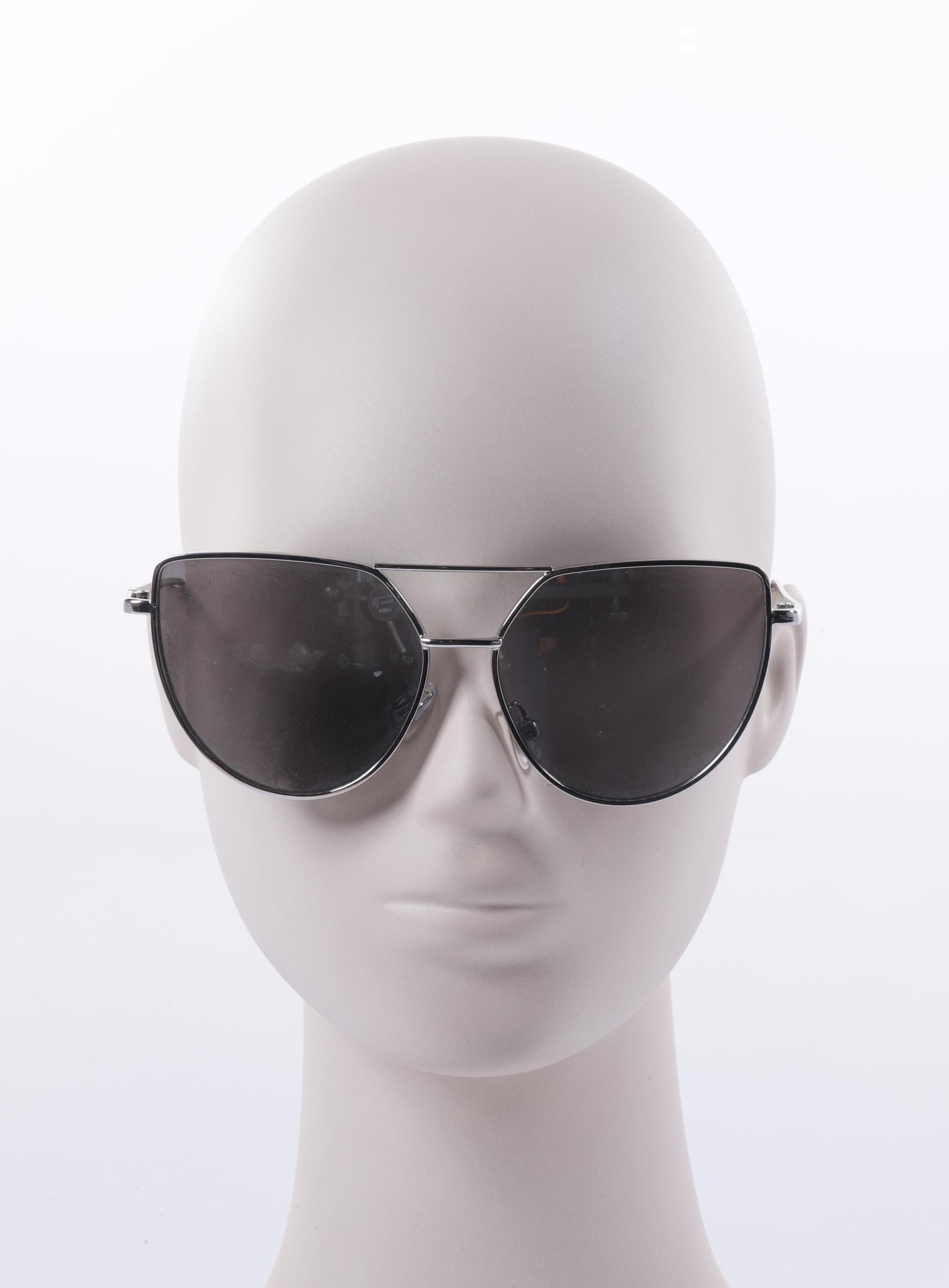 

H&M Damen Sonnenbrille, silber, Gr.