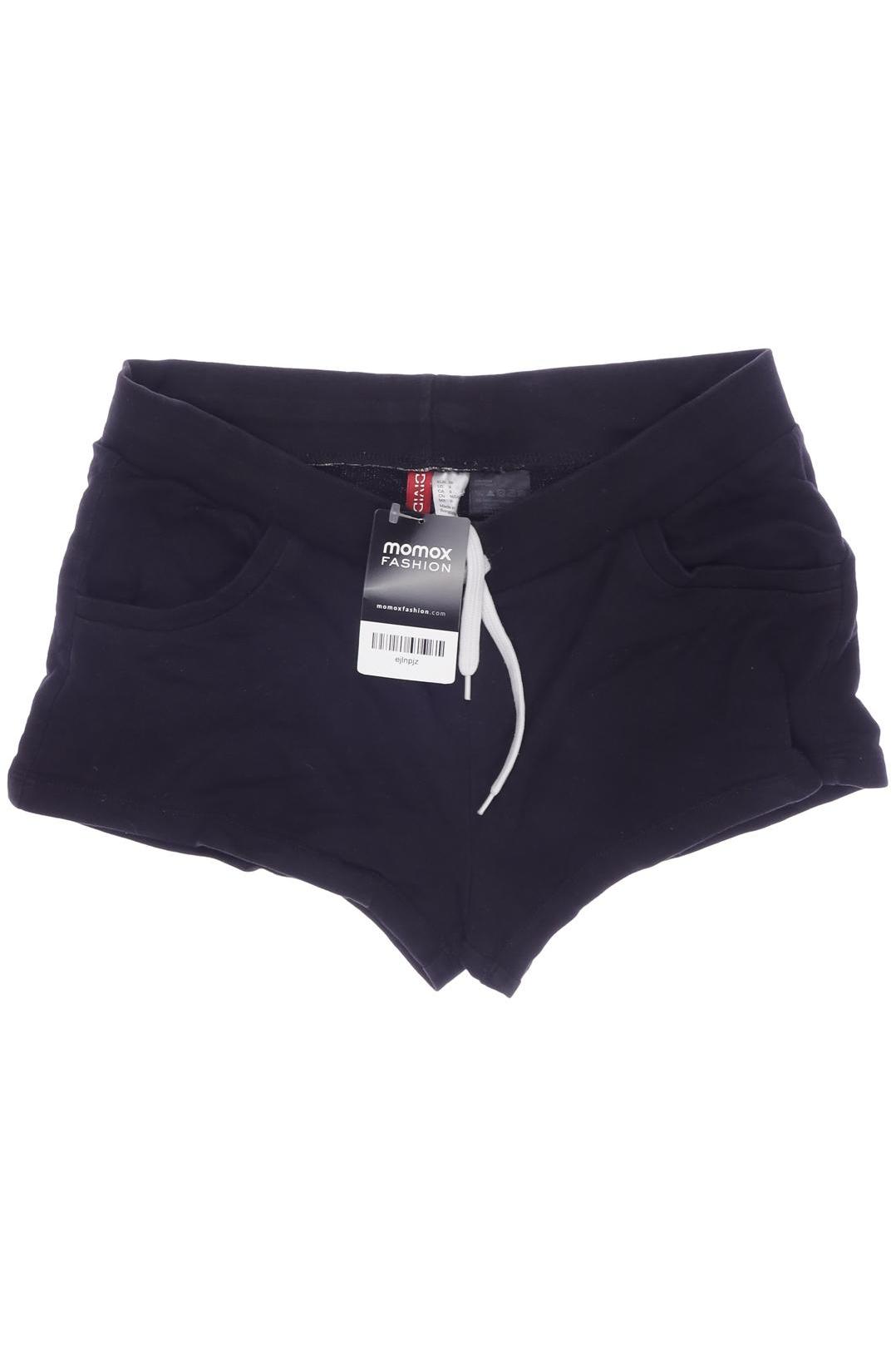 

H&M Damen Shorts, schwarz, Gr. 36