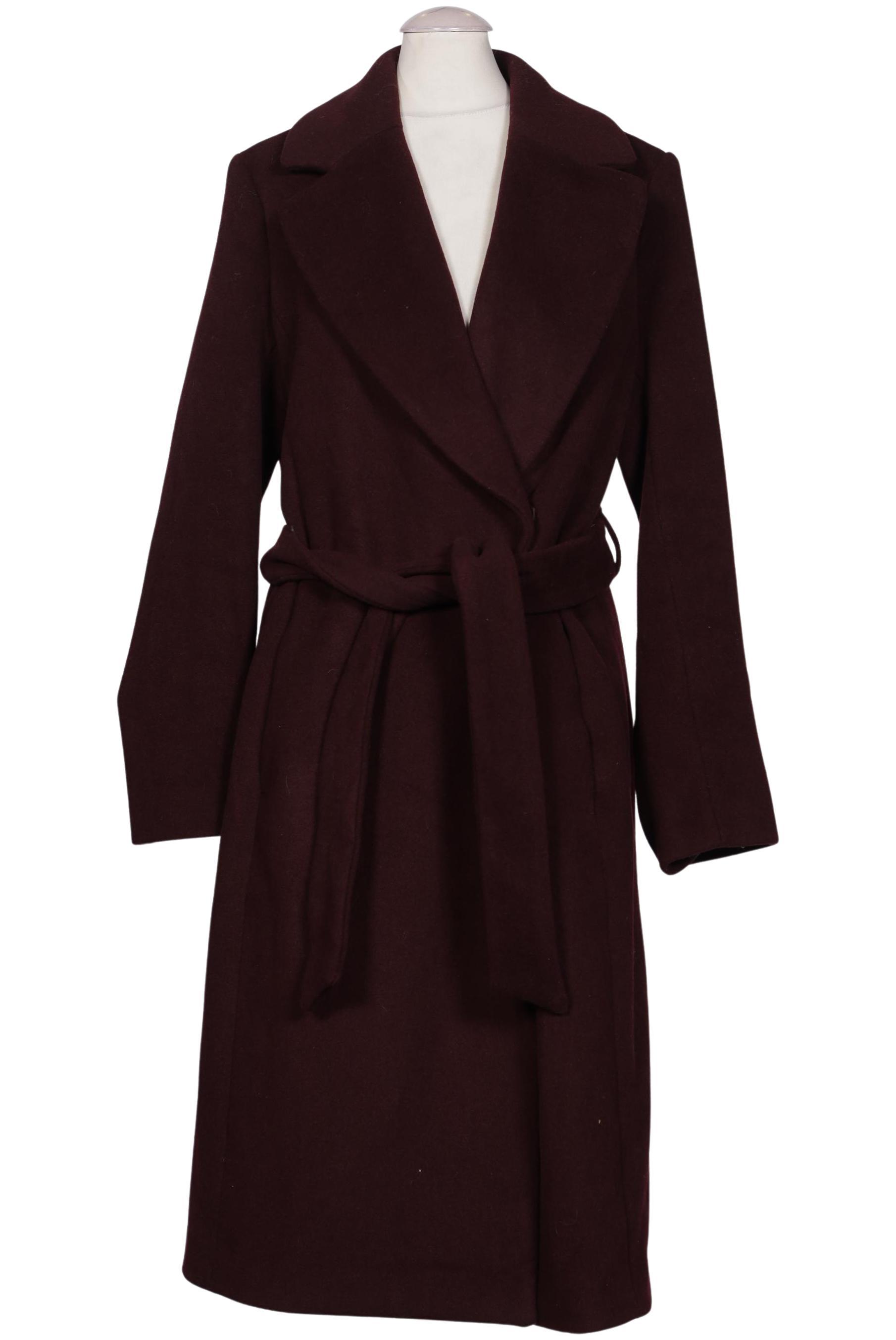 

H&M Damen Mantel, bordeaux, Gr. 34
