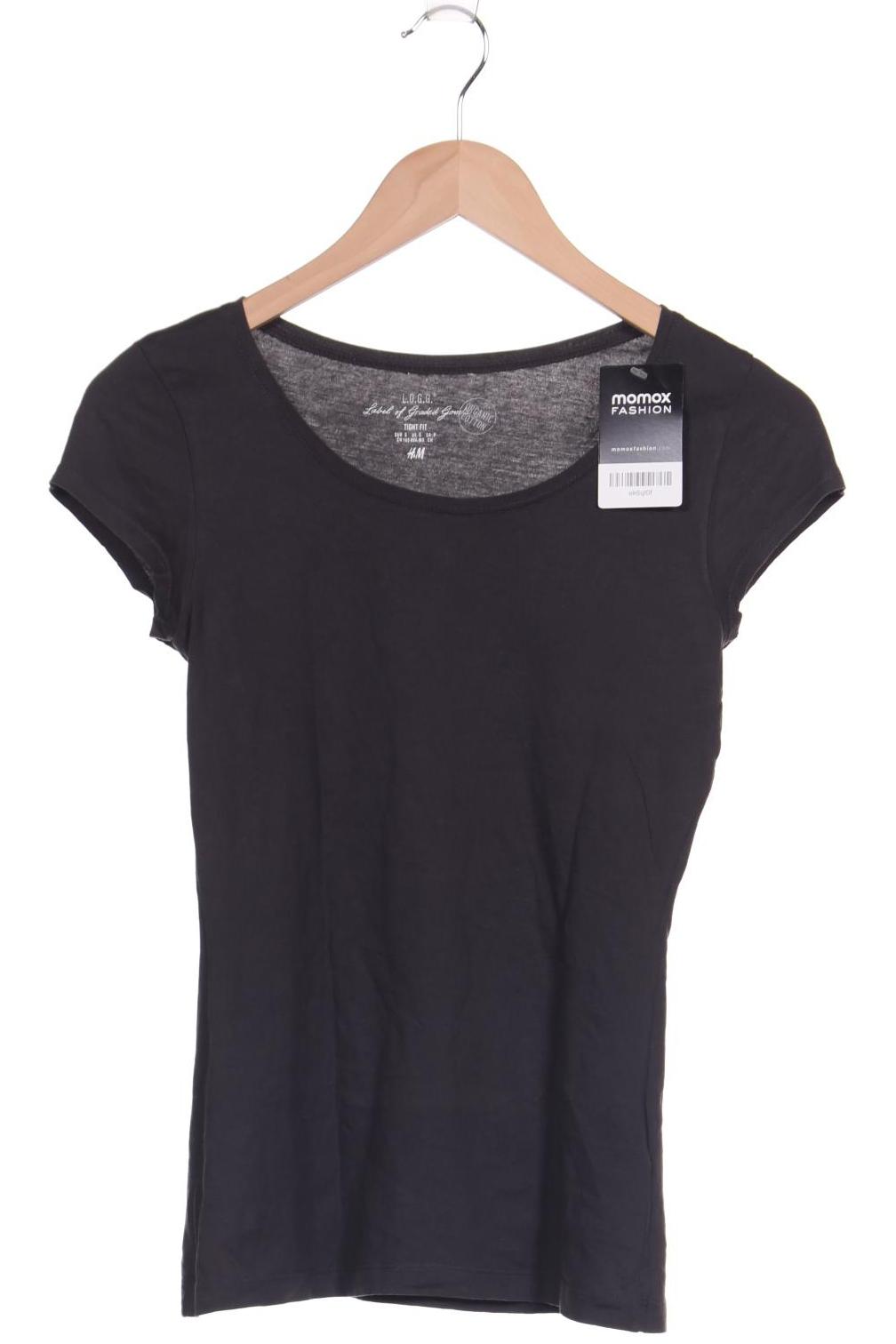 

H&M Damen T-Shirt, grau