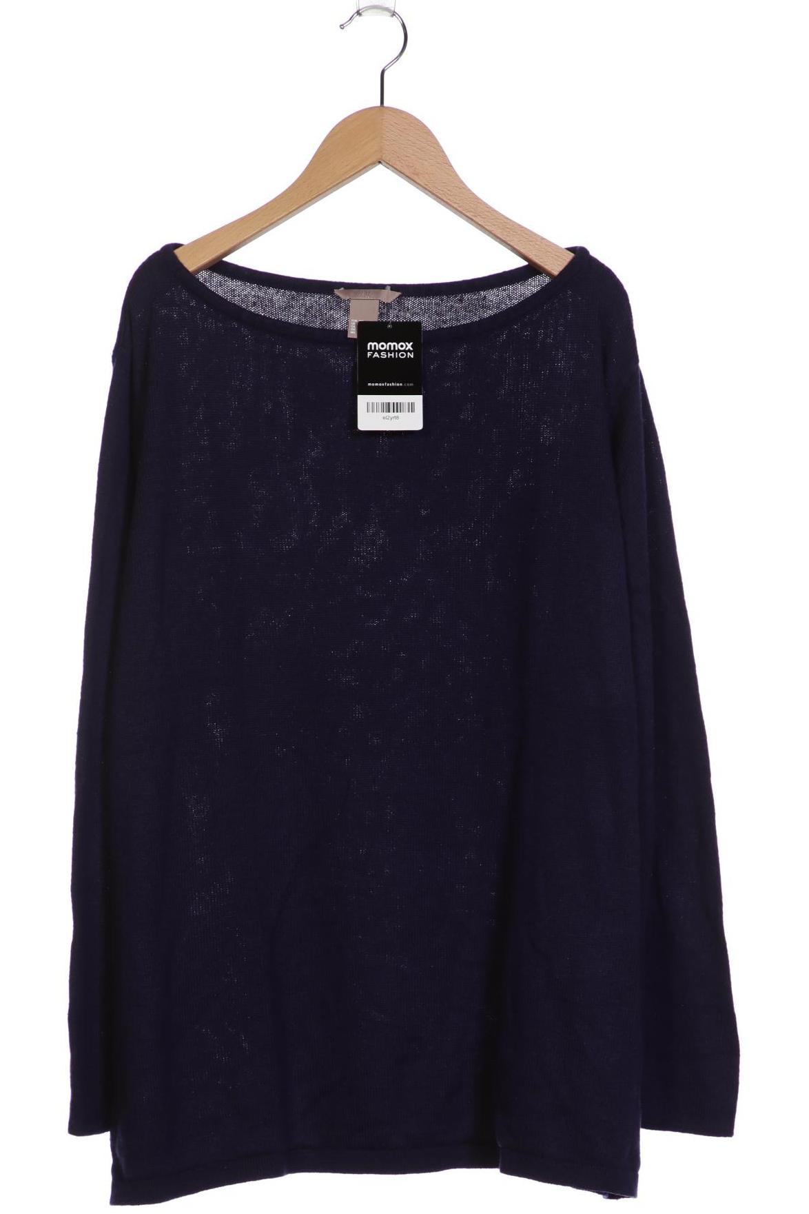 

H&M Damen Pullover, marineblau, Gr. 46