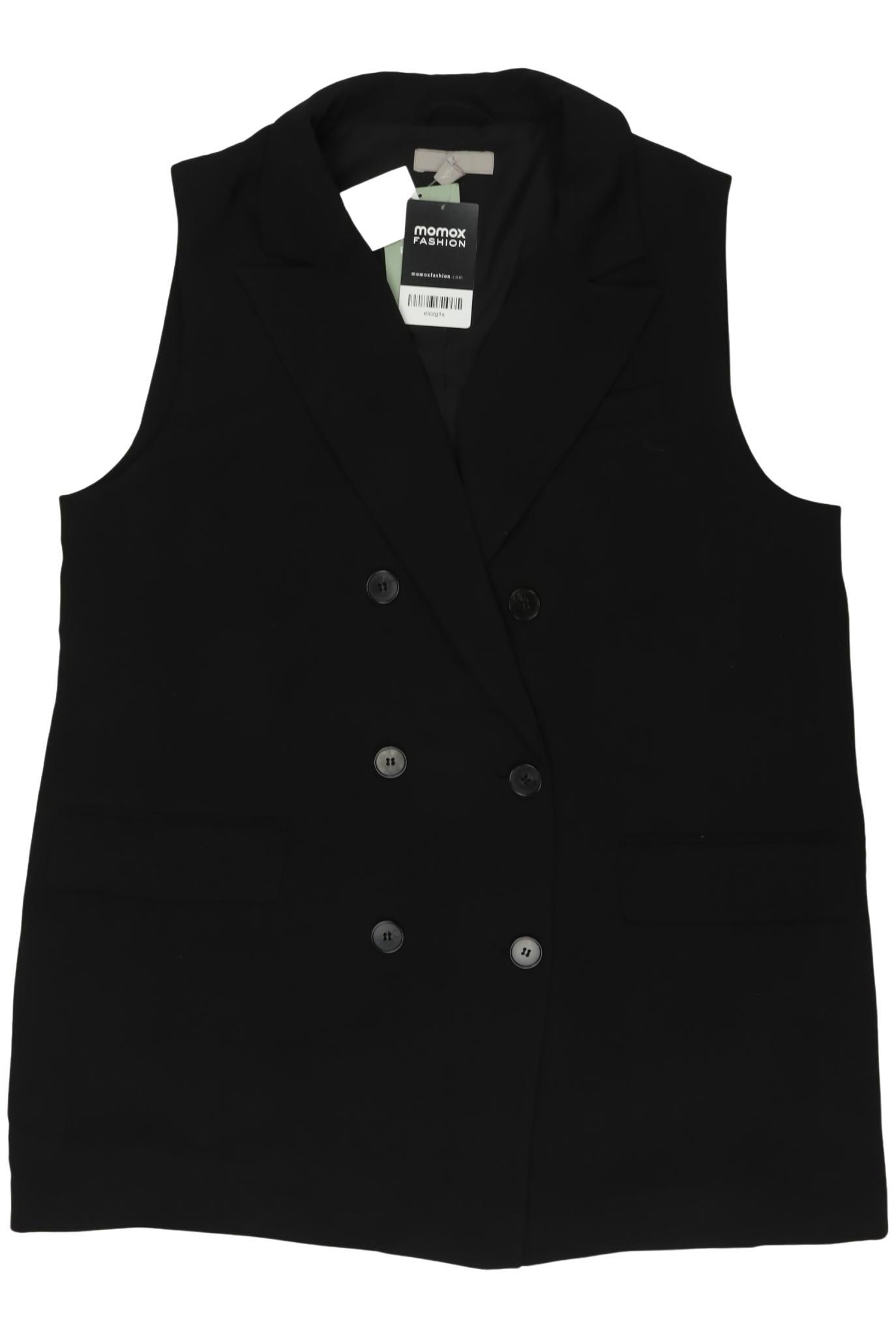 

H&M Damen Weste, schwarz, Gr. 42