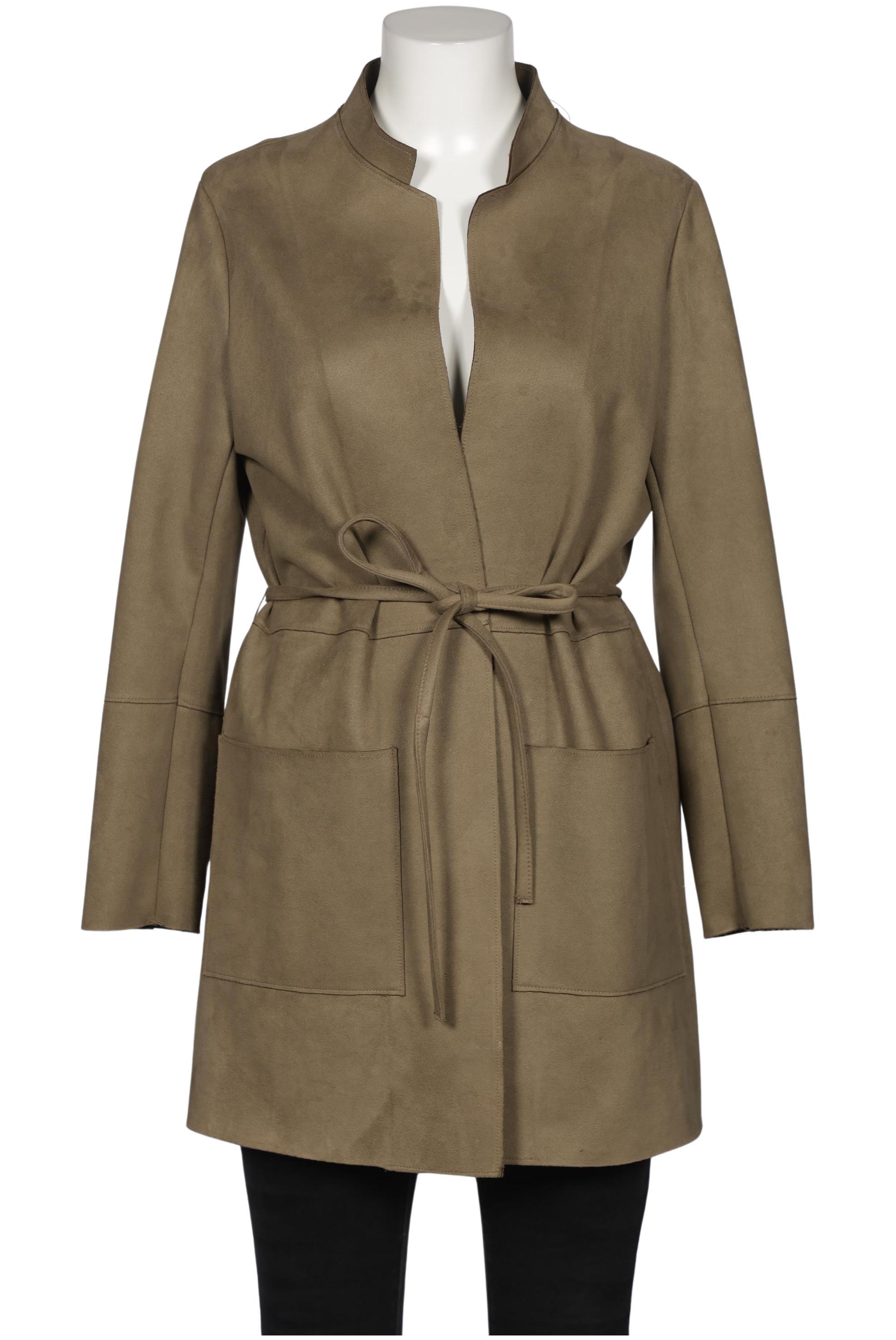 

H&M Damen Mantel, grün, Gr. 42