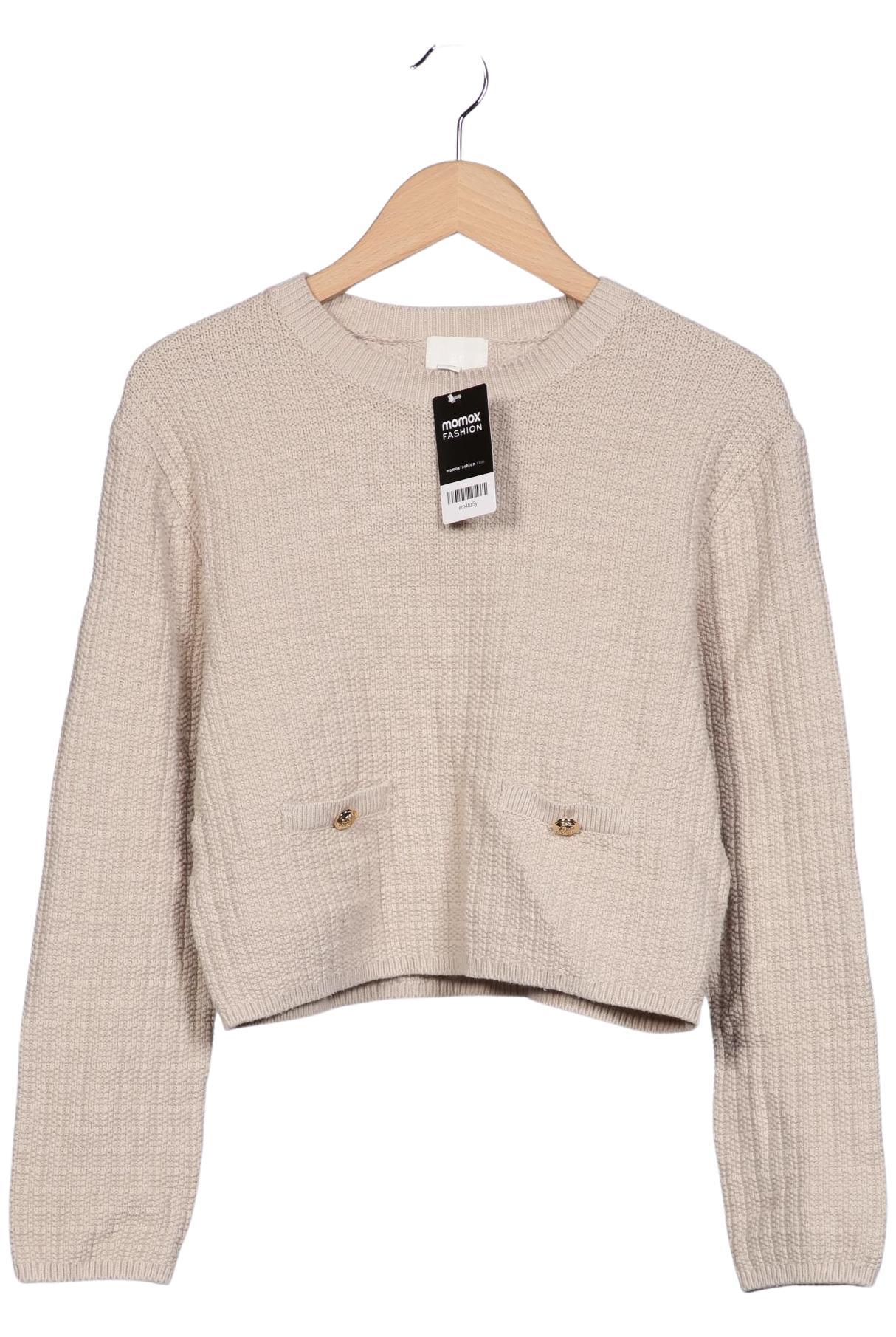 

H&M Damen Pullover, beige, Gr. 38
