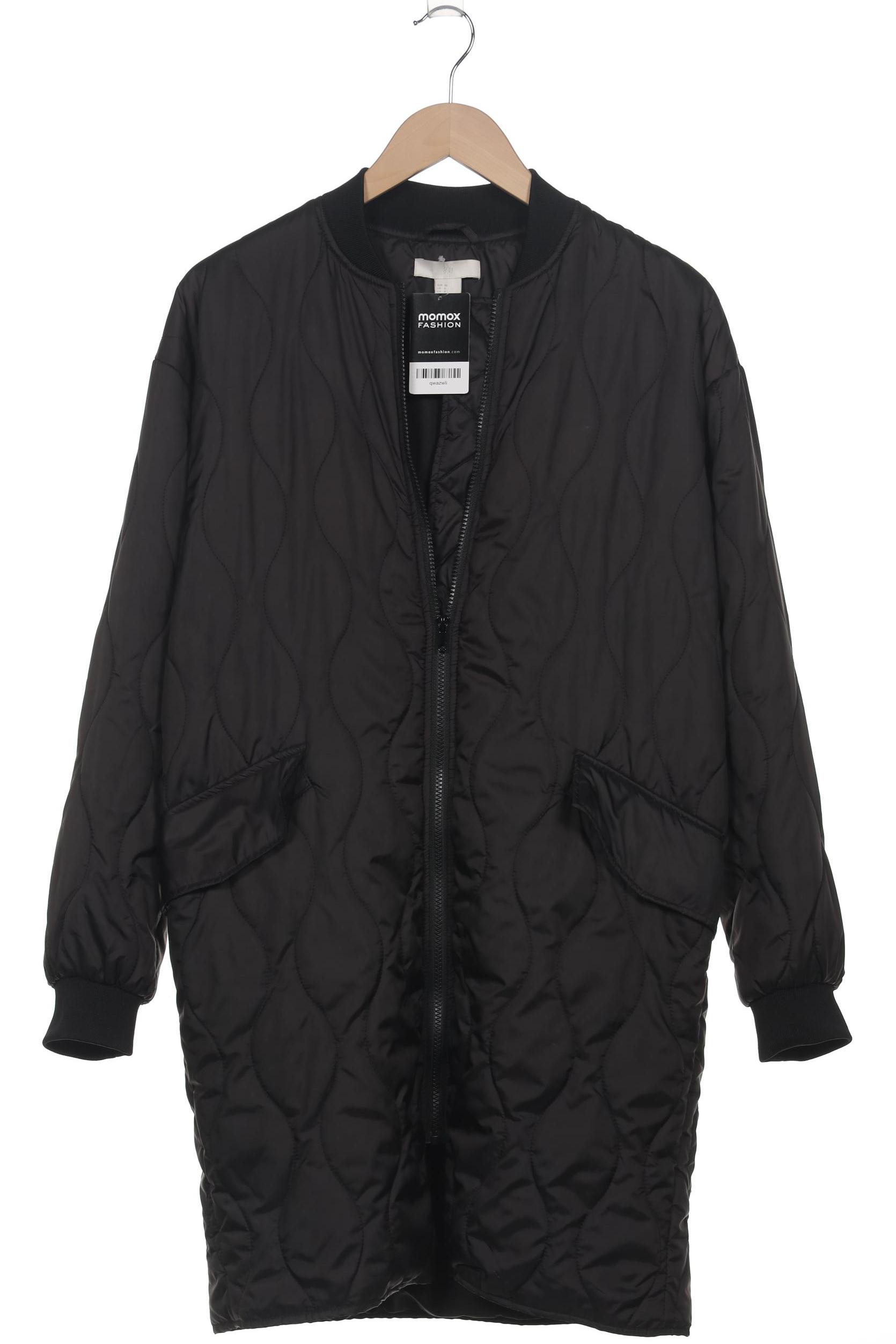 

H&M Damen Mantel, schwarz, Gr. 36