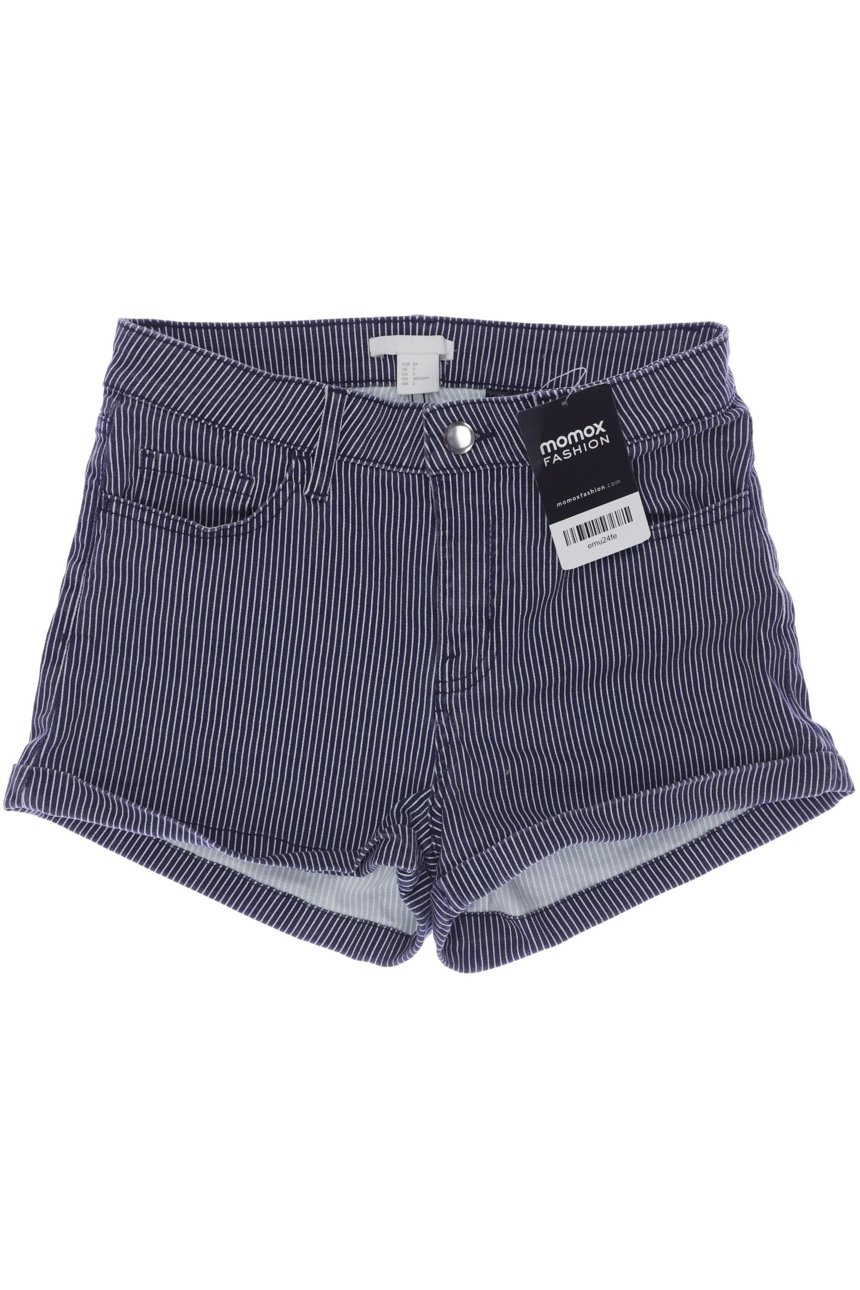 

H&M Damen Shorts, marineblau, Gr. 34