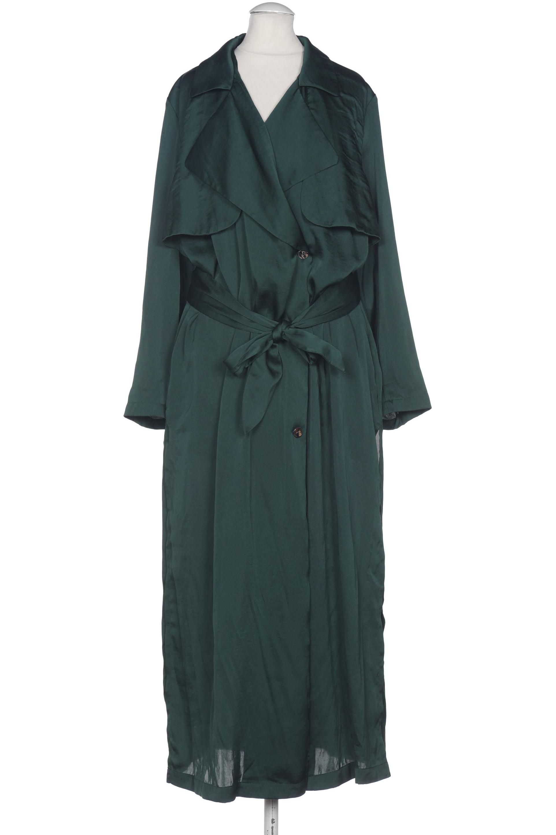

H&M Damen Mantel, grün, Gr. 38