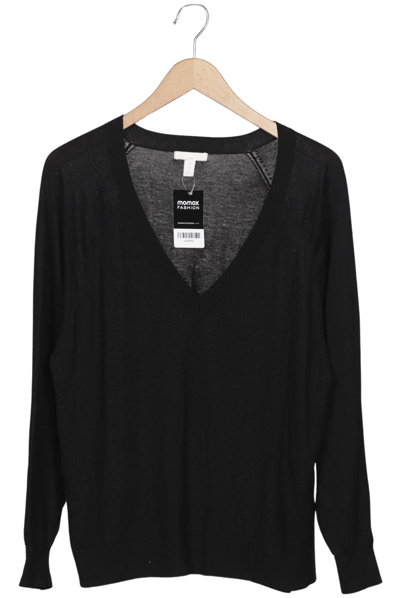 

H&M Damen Pullover, schwarz, Gr. 42