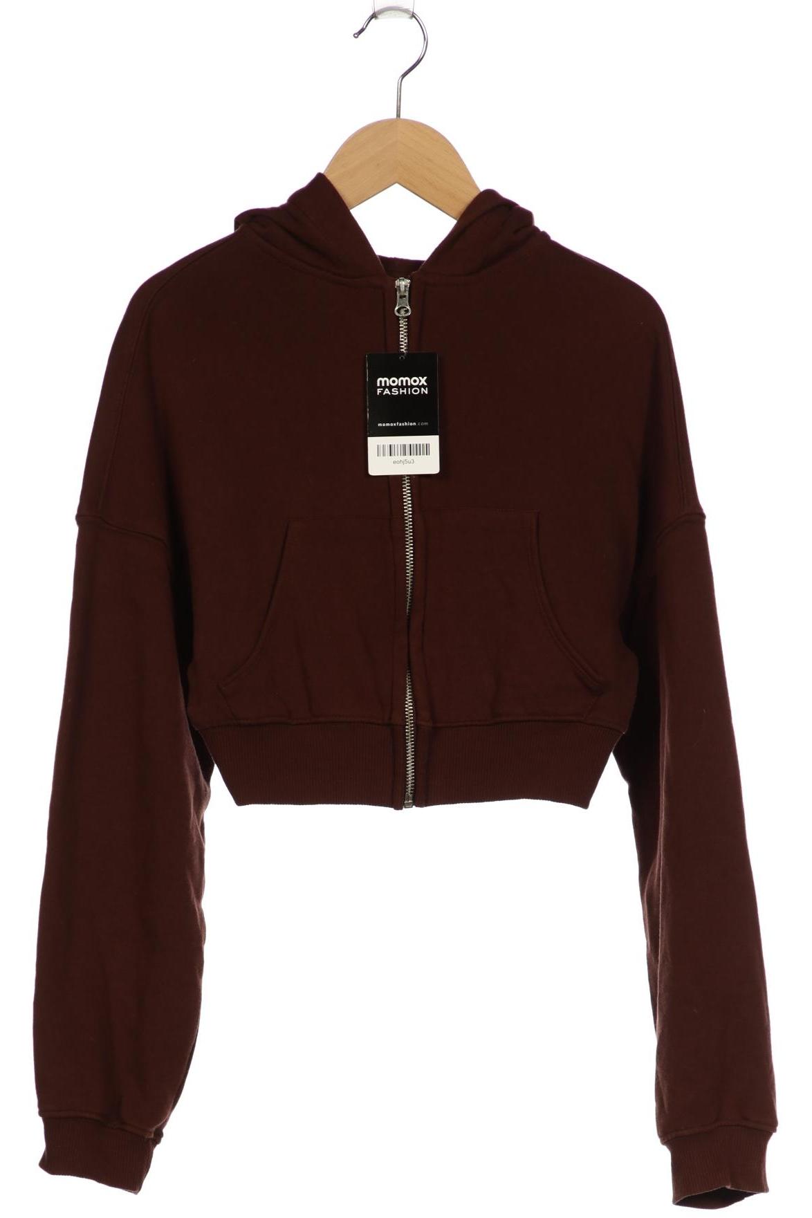 

H&M Damen Kapuzenpullover, braun, Gr. 34