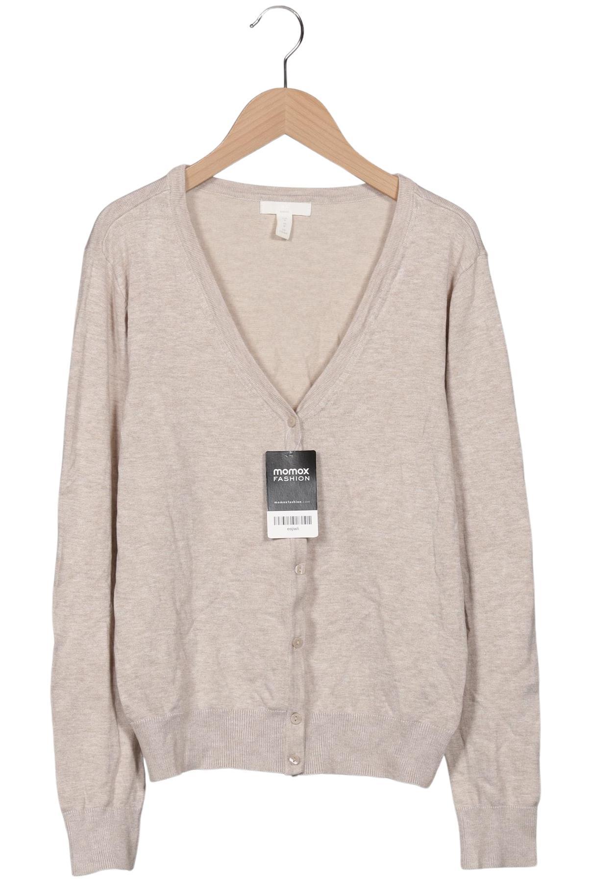 

H&M Damen Strickjacke, beige, Gr. 38