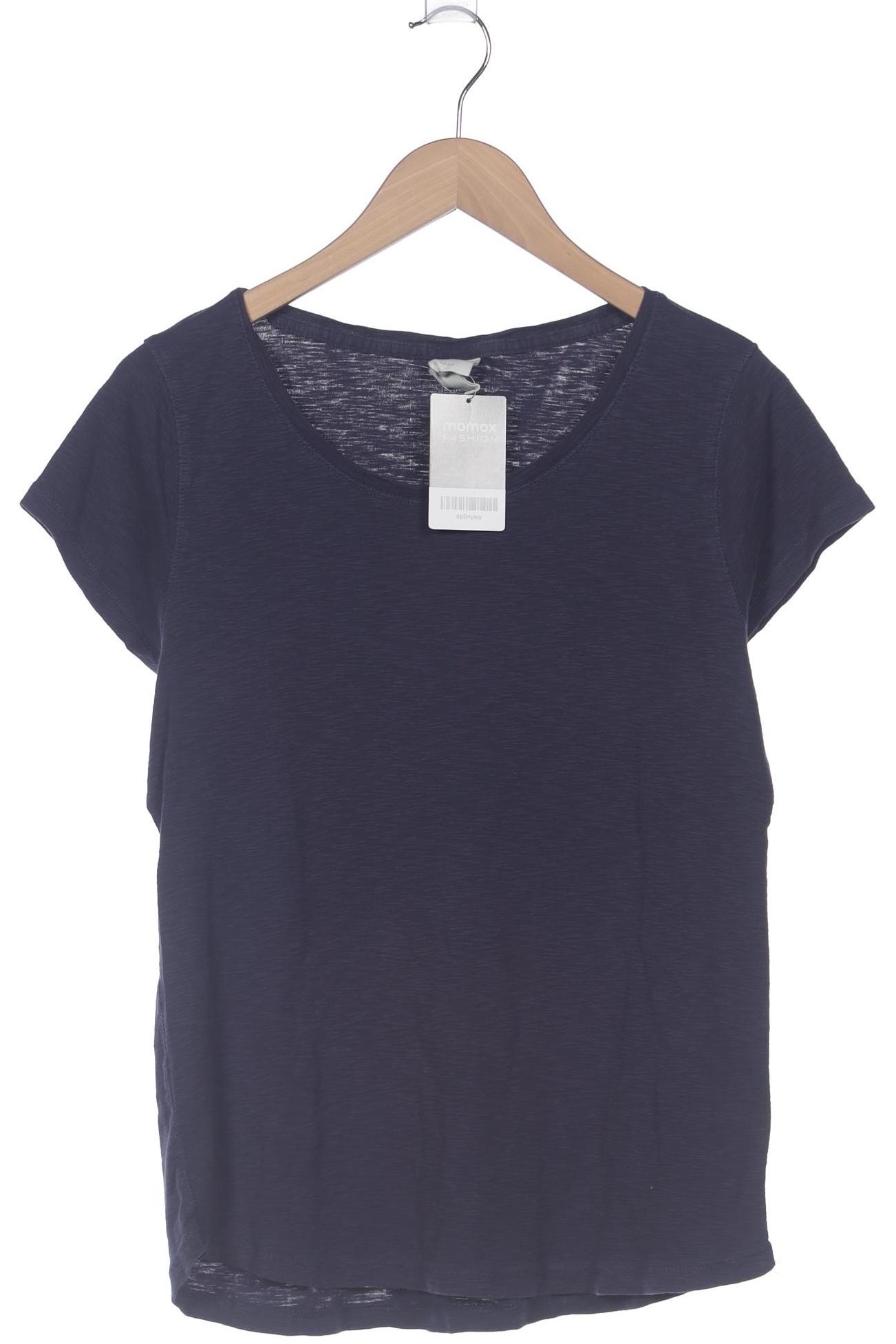 

H&M Damen T-Shirt, marineblau, Gr. 44