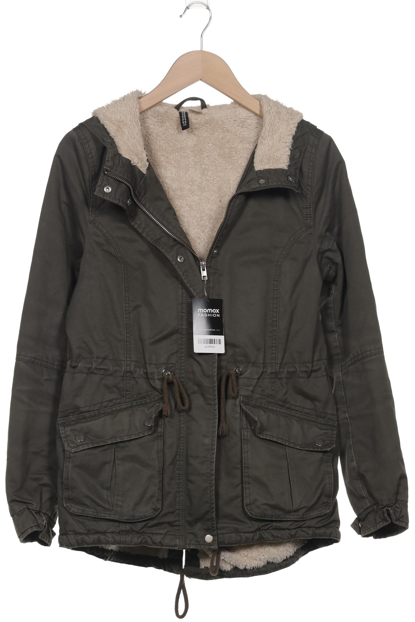 

H&M Damen Jacke, grün, Gr. 38