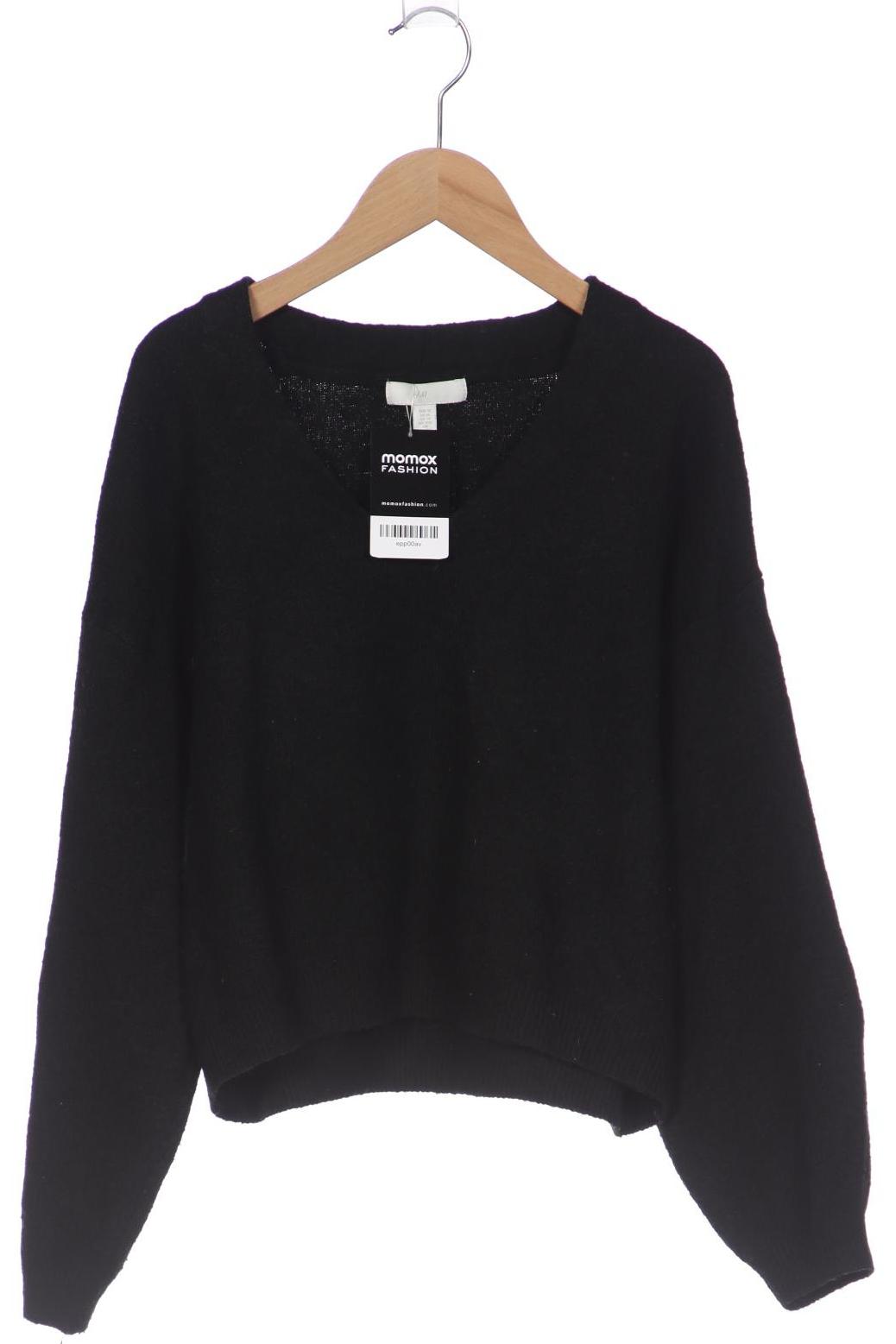 

H&M Damen Pullover, schwarz