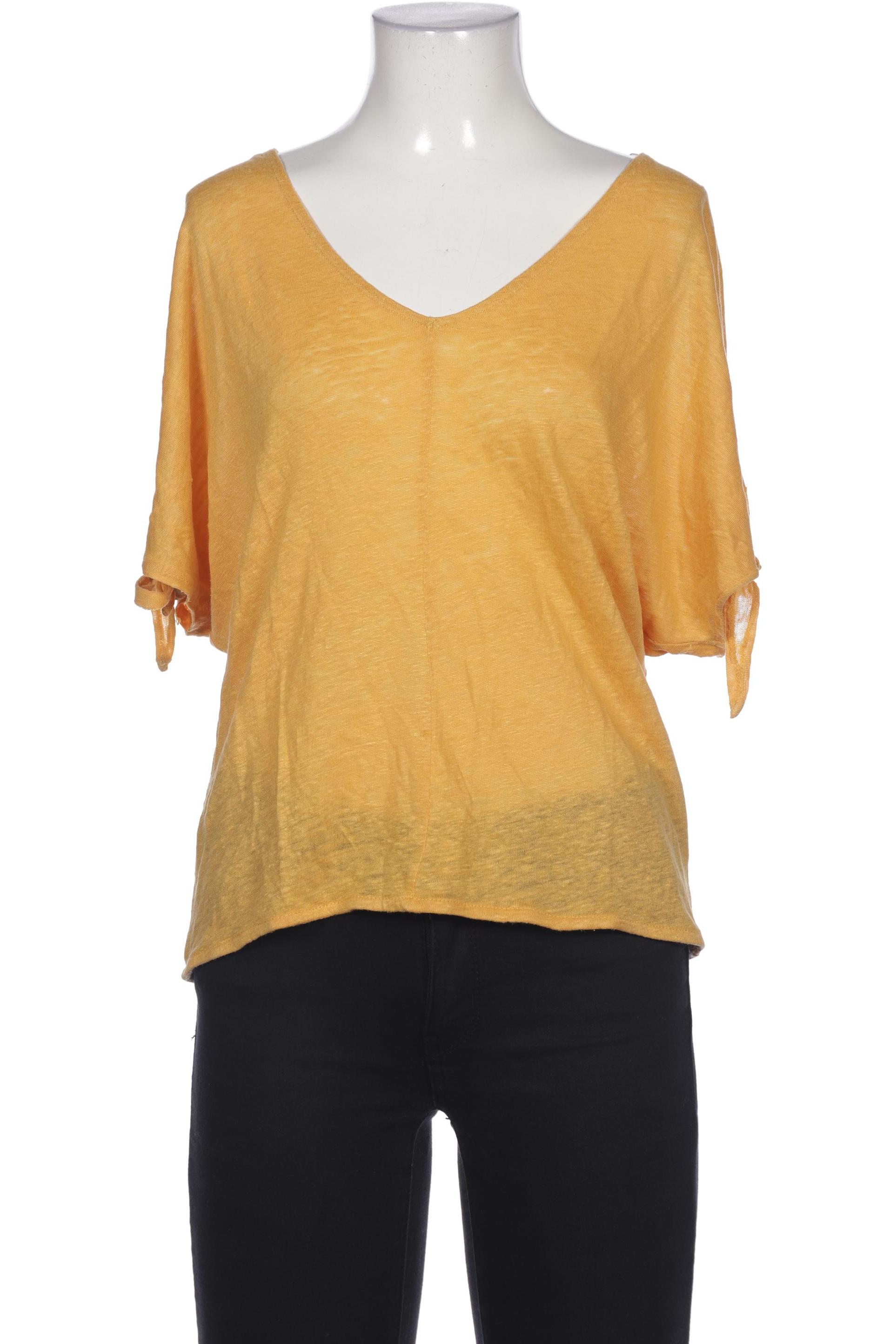 

H&M Damen T-Shirt, gelb