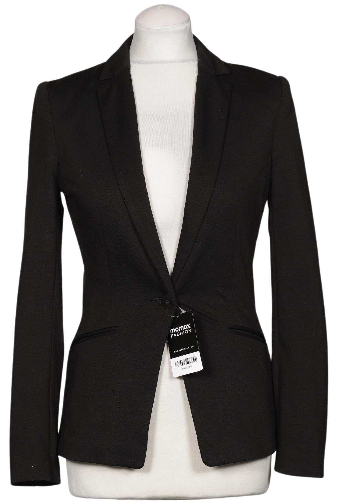 

H&M Damen Blazer, schwarz, Gr. 34