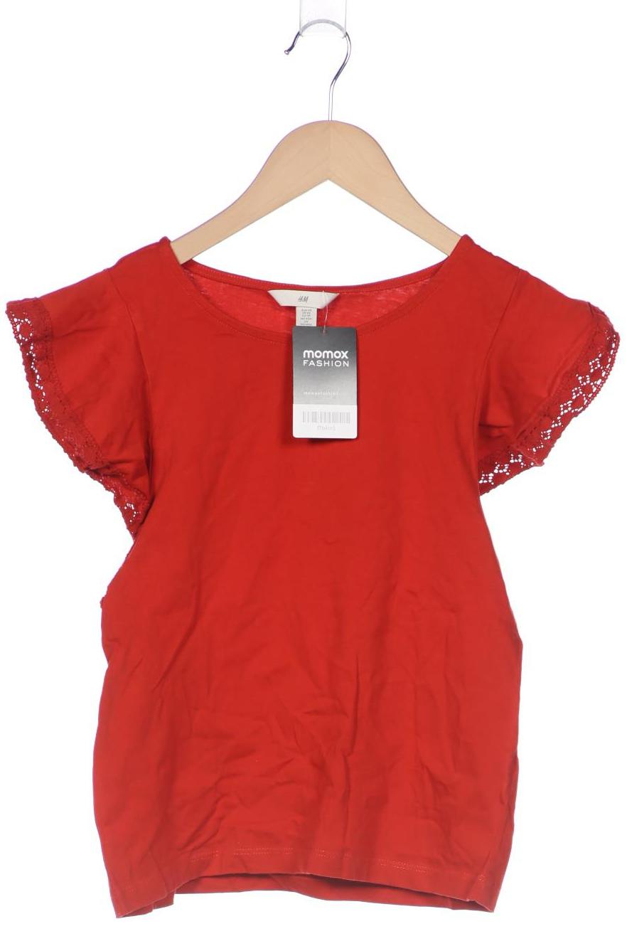 

H&M Damen T-Shirt, rot, Gr. 34