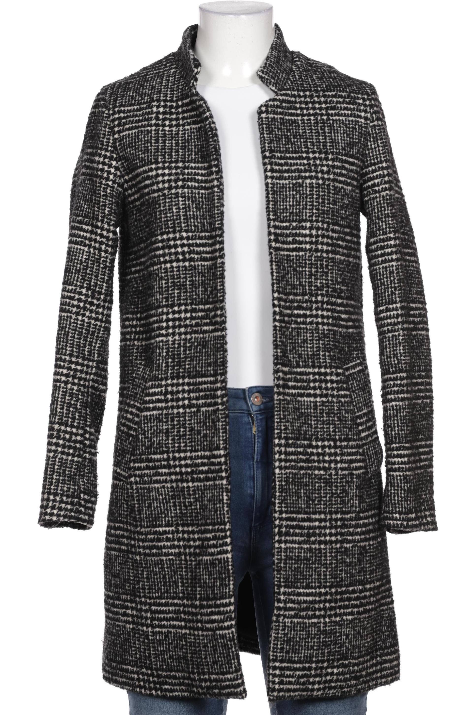 

H&M Damen Mantel, schwarz