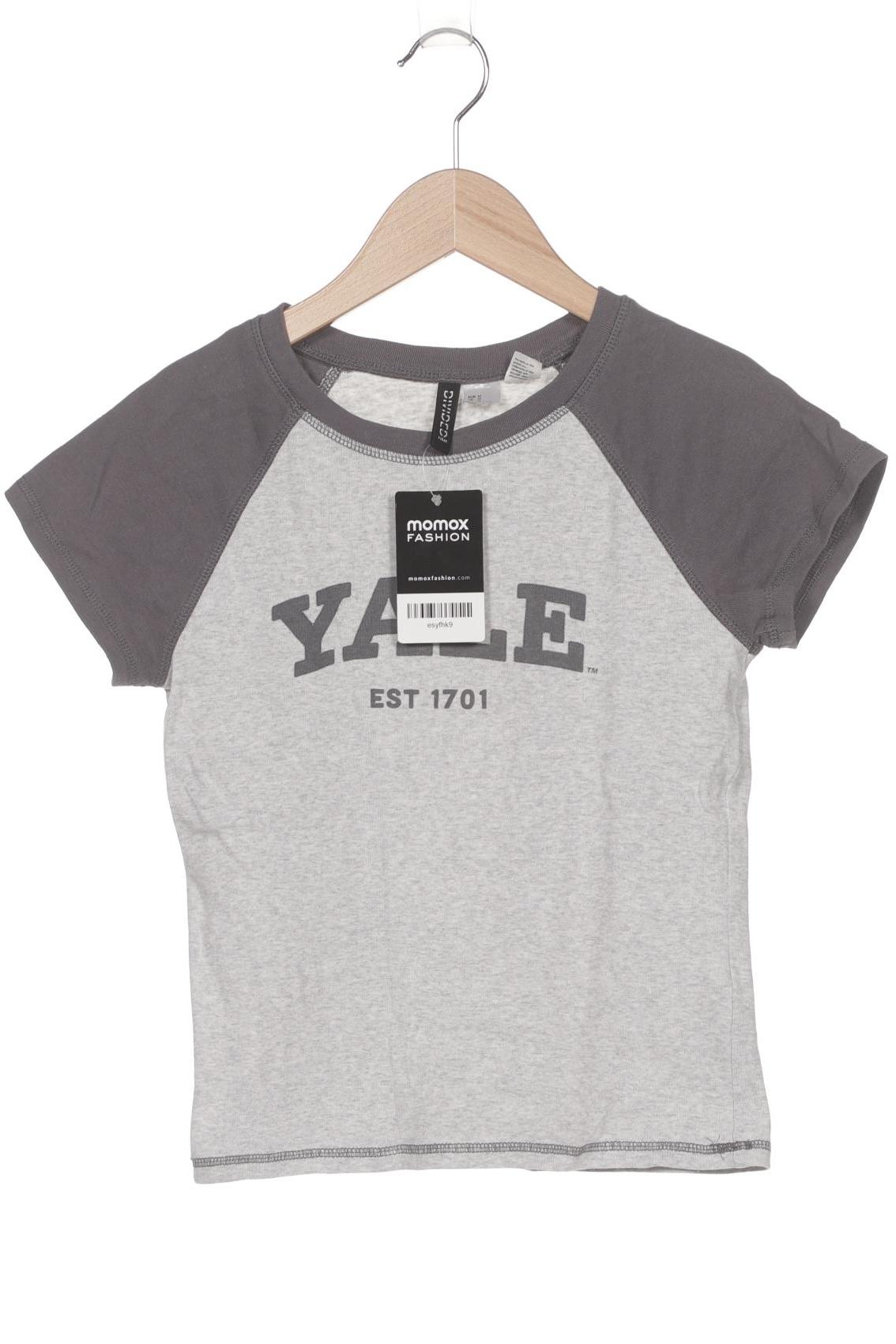 

H&M Damen T-Shirt, grau, Gr. 38