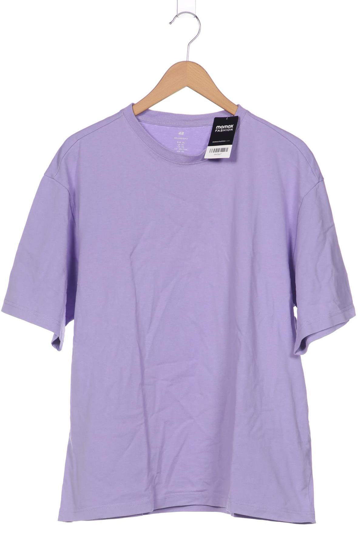 

H&M Damen T-Shirt, flieder, Gr. 44