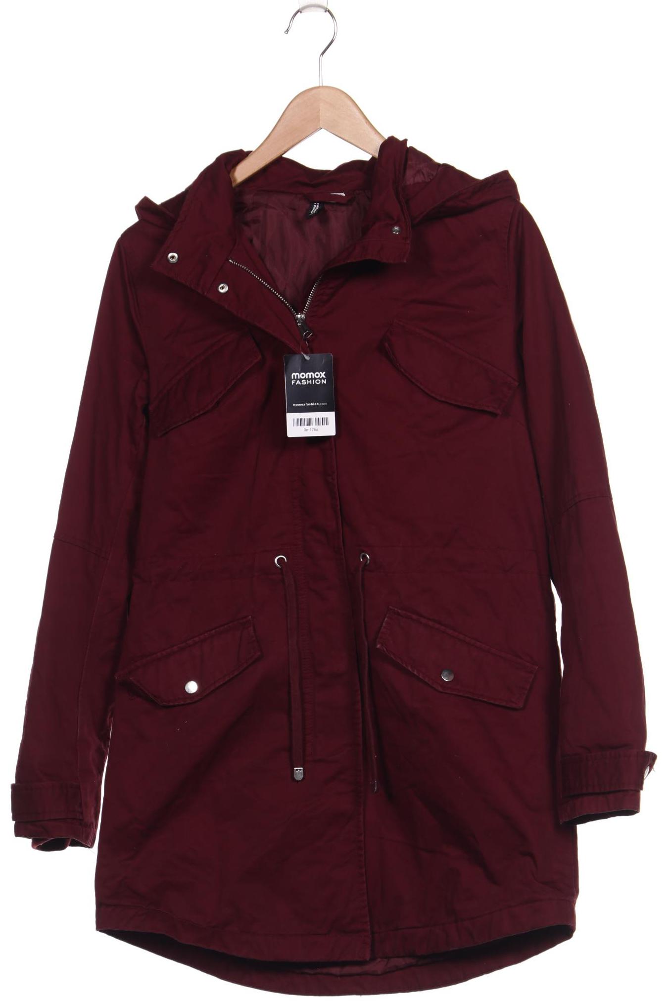 

H&M Damen Mantel, bordeaux, Gr. 36