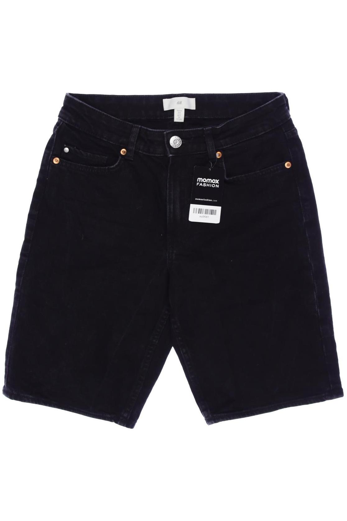 

H&M Damen Shorts, schwarz, Gr. 36