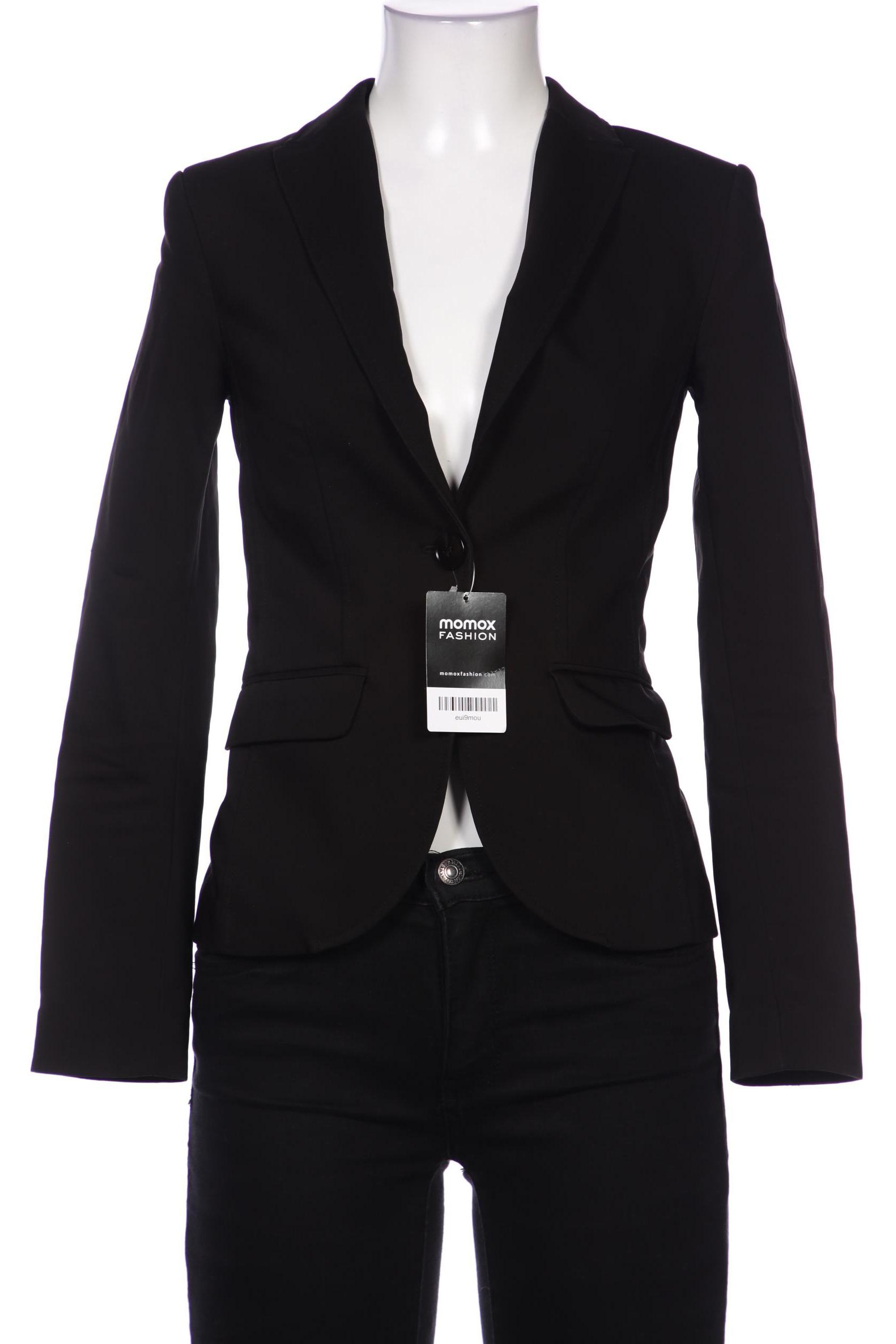 

H&M Damen Blazer, schwarz, Gr. 32