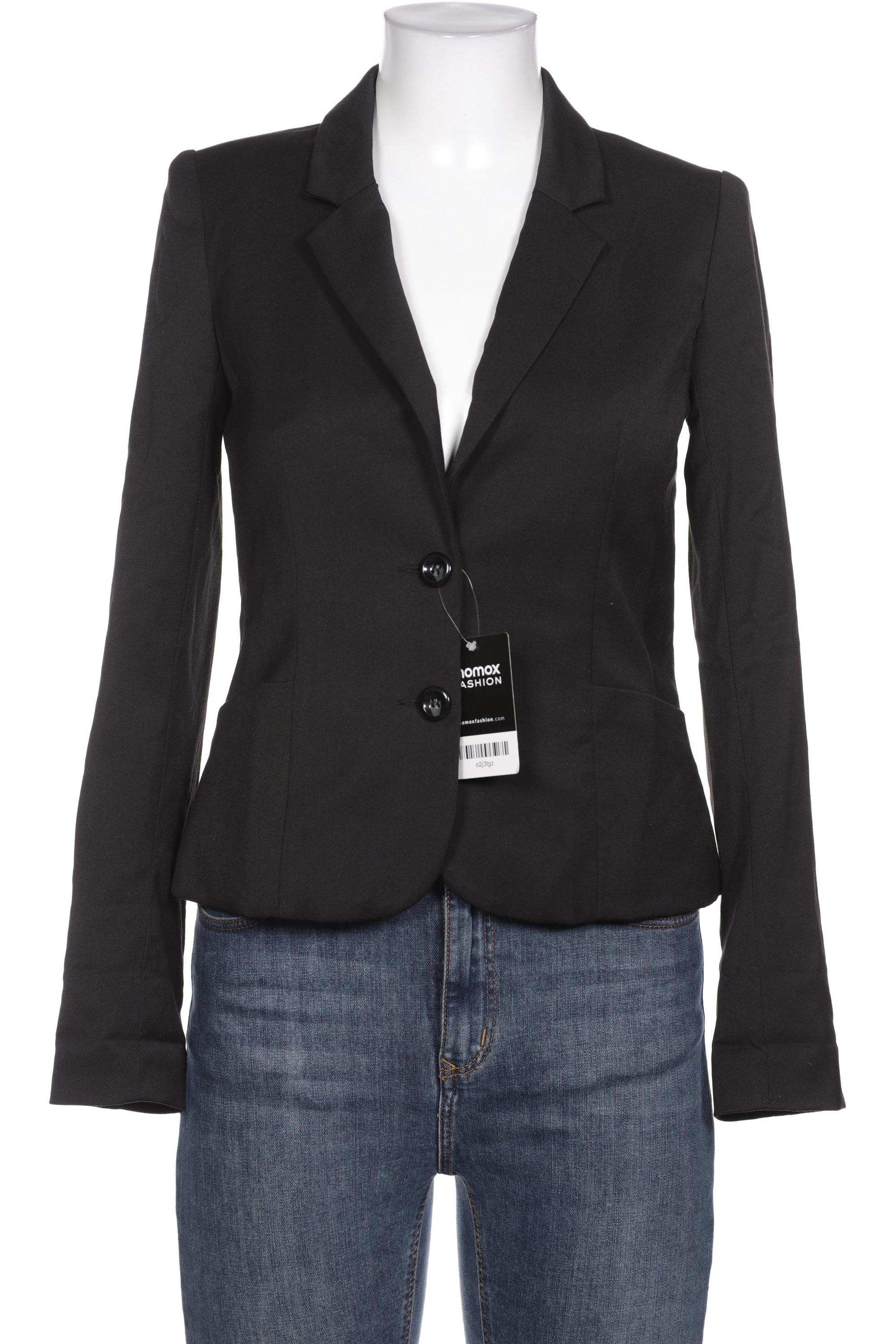 

H&M Damen Blazer, schwarz, Gr. 38