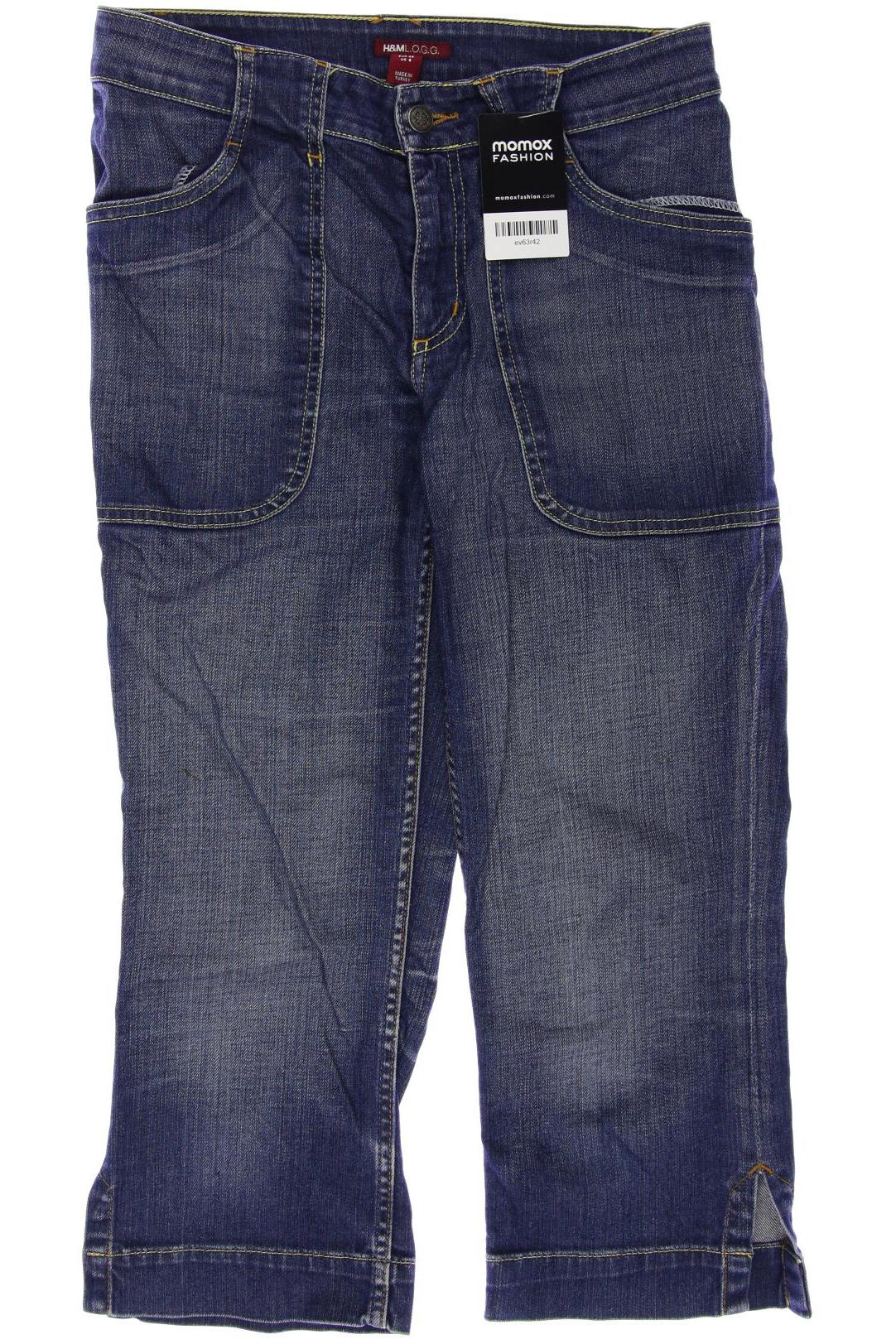 

H&M Damen Shorts, blau, Gr. 36
