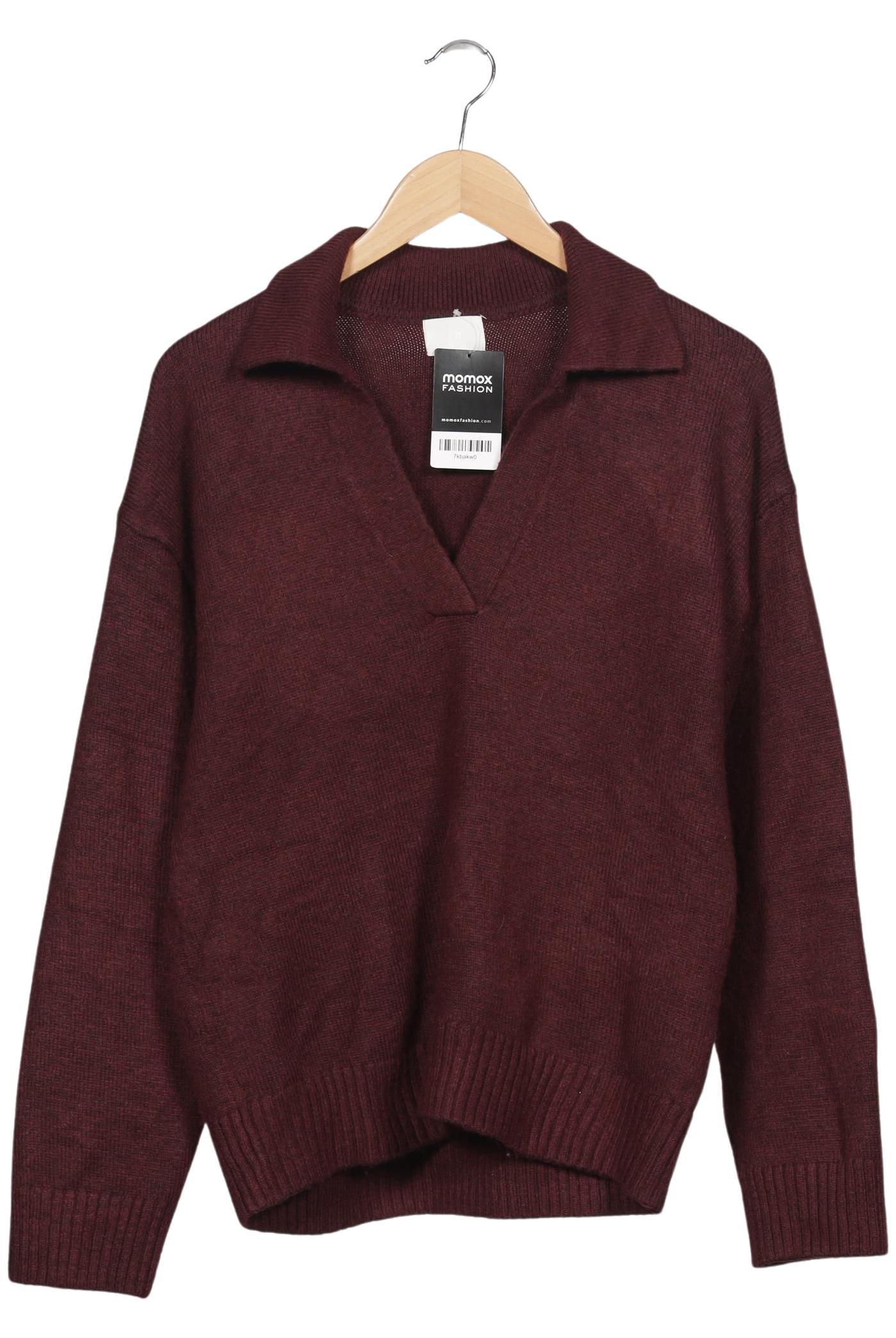 

H&M Damen Pullover, bordeaux, Gr. 34