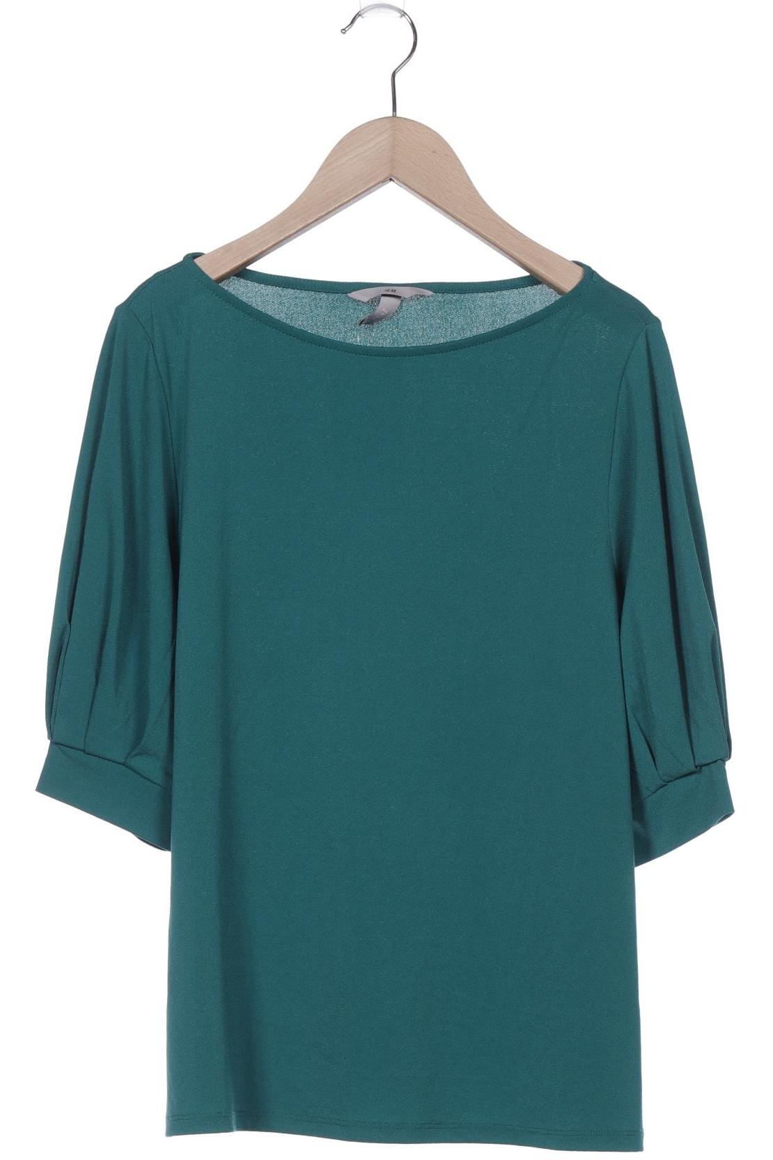 

H&M Damen T-Shirt, grün, Gr. 38